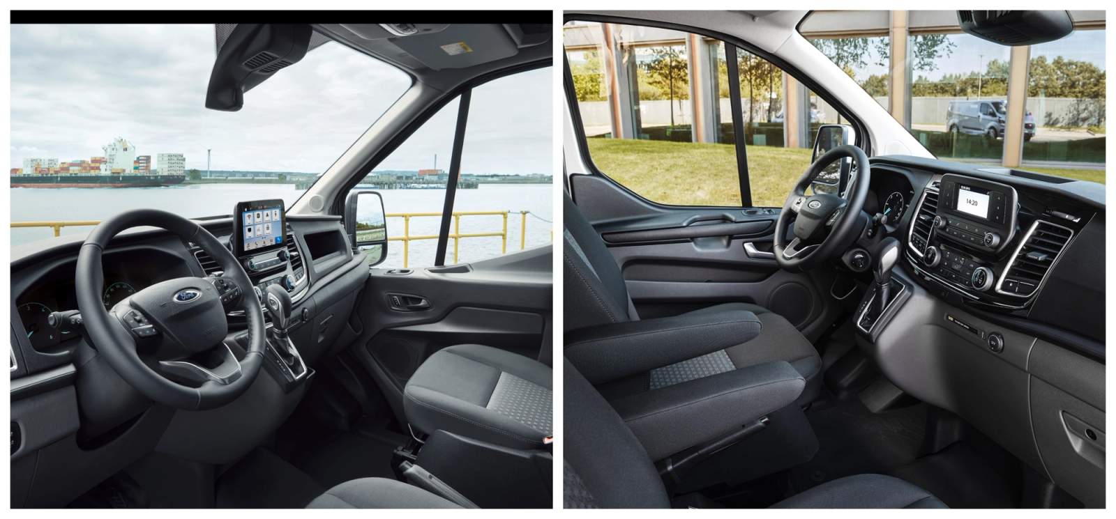 Ford Transit and Ford Transit Custom interiors 