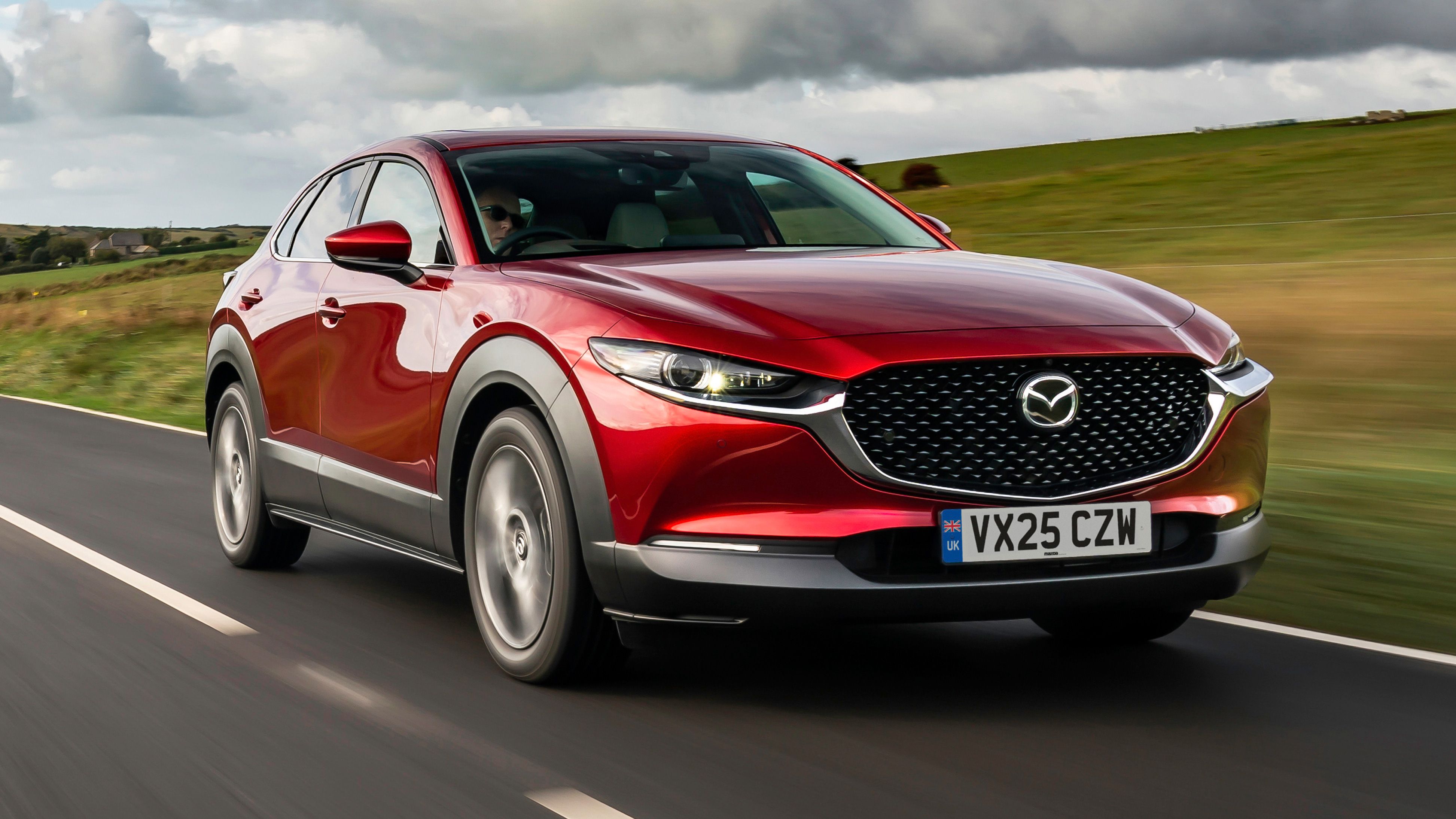 Mazda CX-30 front driving