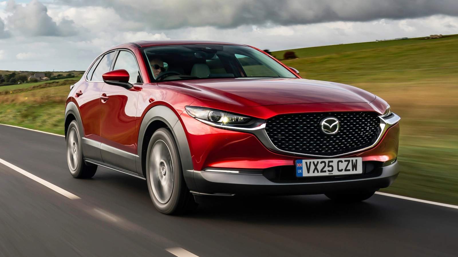 Mazda CX-30 front driving