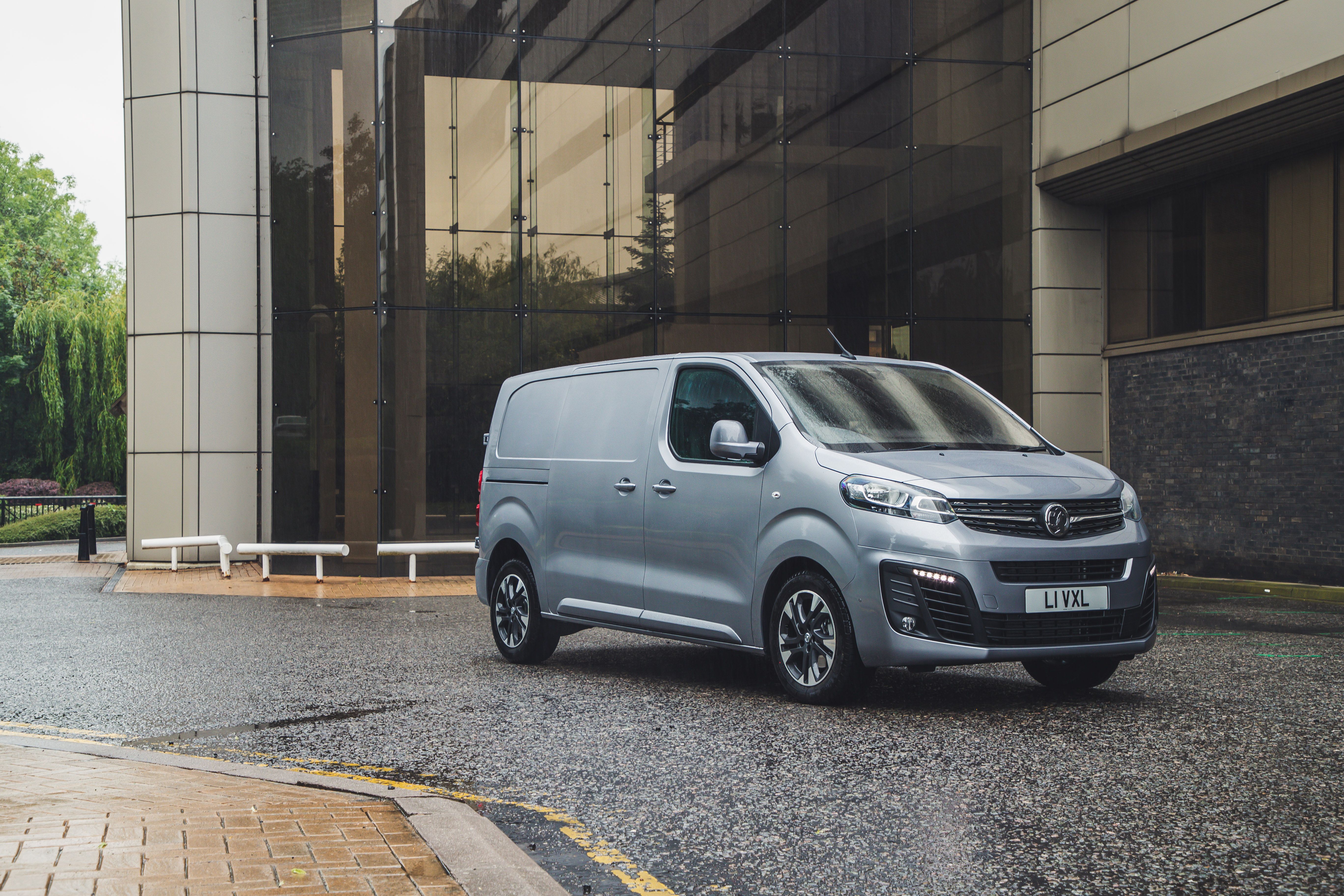 Silver Vauxhall Vivaro