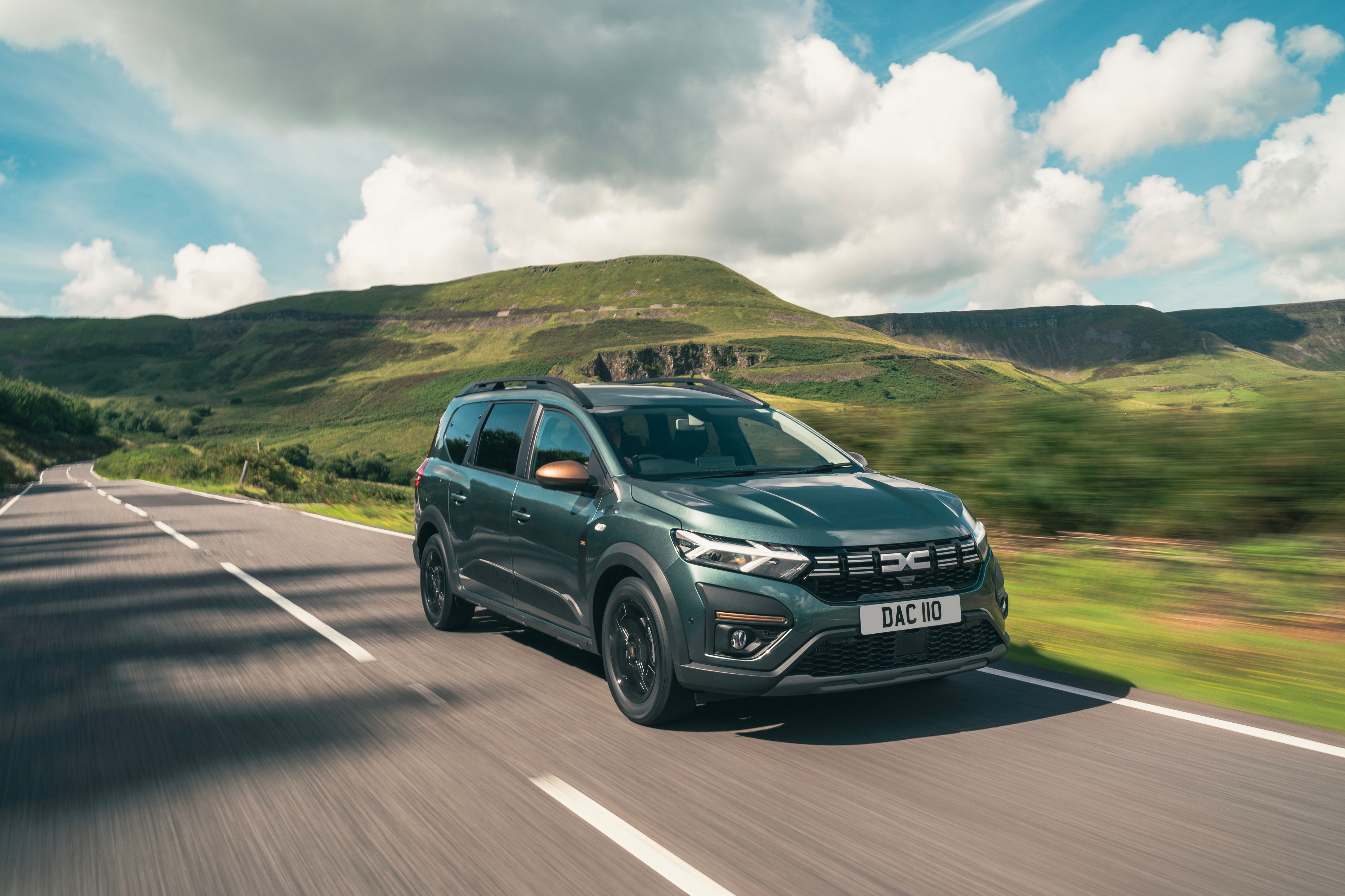 Green Dacia Jogger