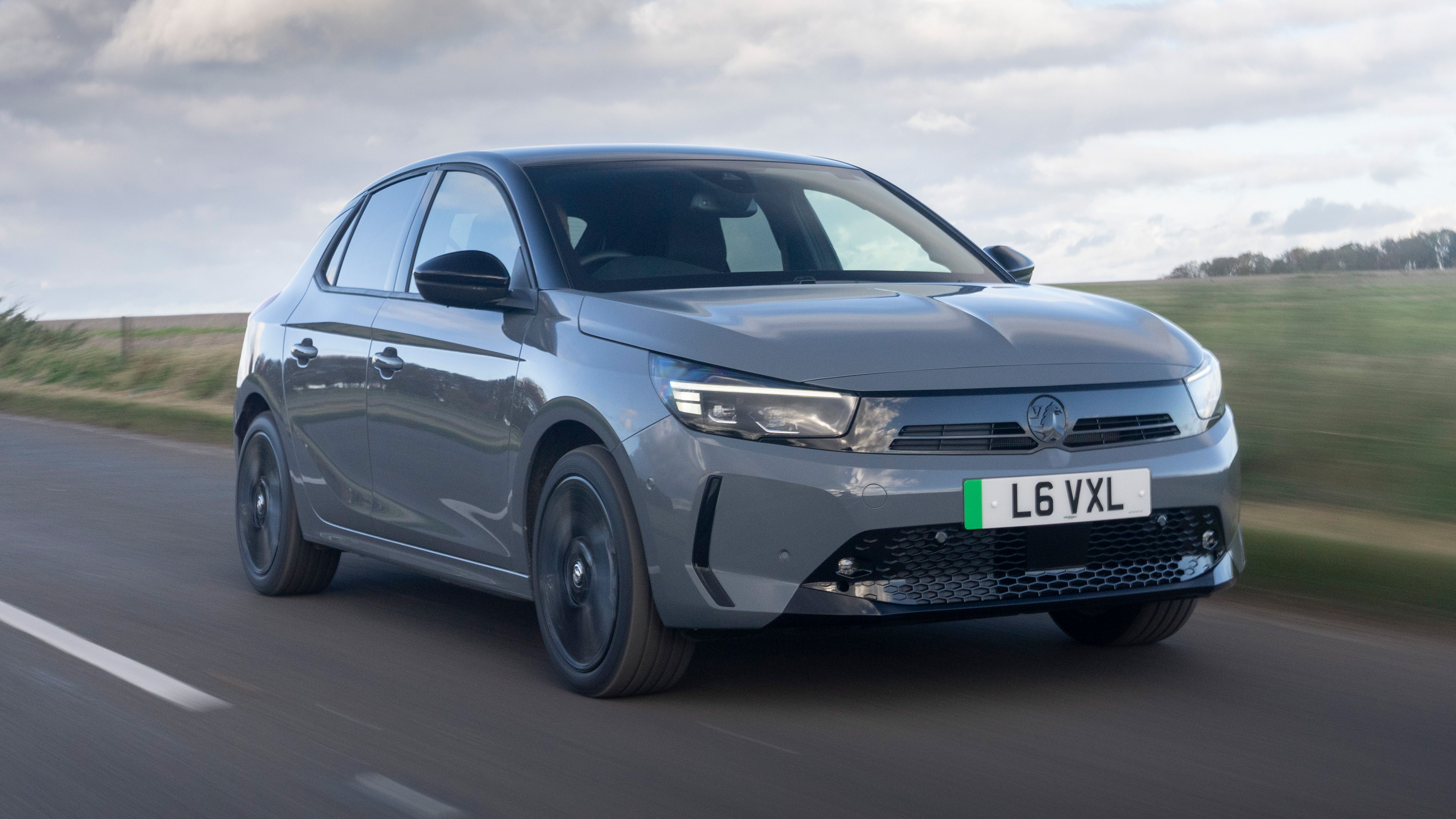Vauxhall Corsa Electric front driving