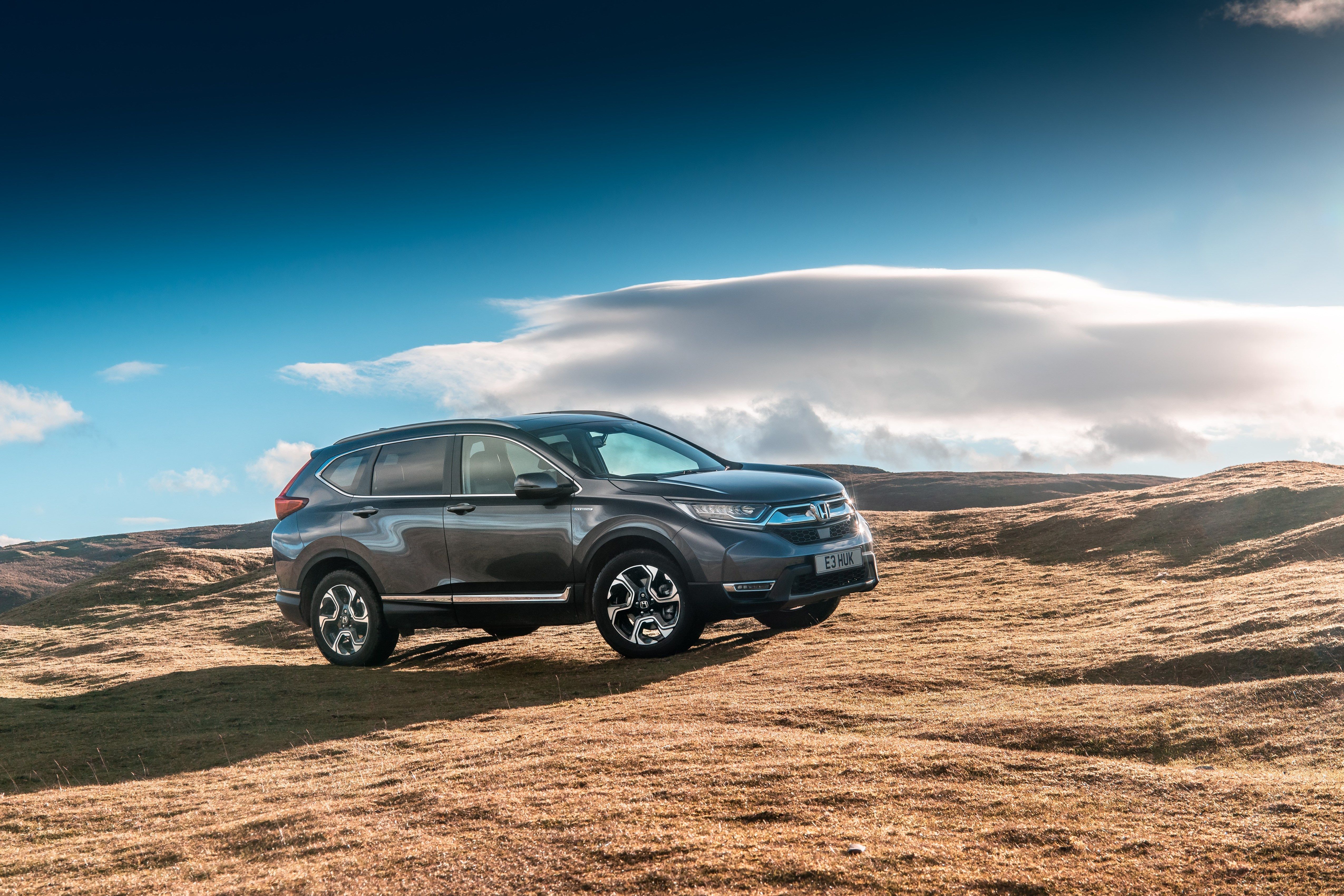 Grey Honda CR-V