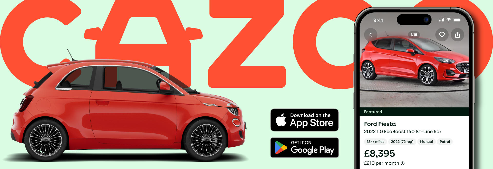 Cazoo - Miles of Prizes - Win a prize every month