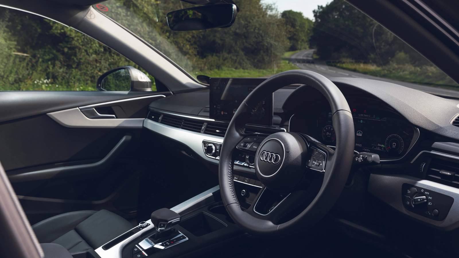 Audi A4 interior