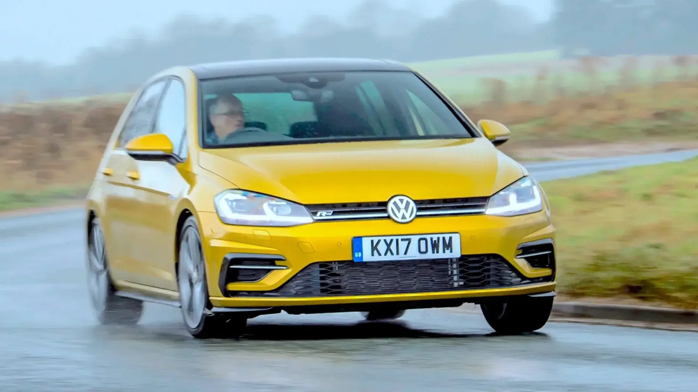 Volkswagen Golf driving