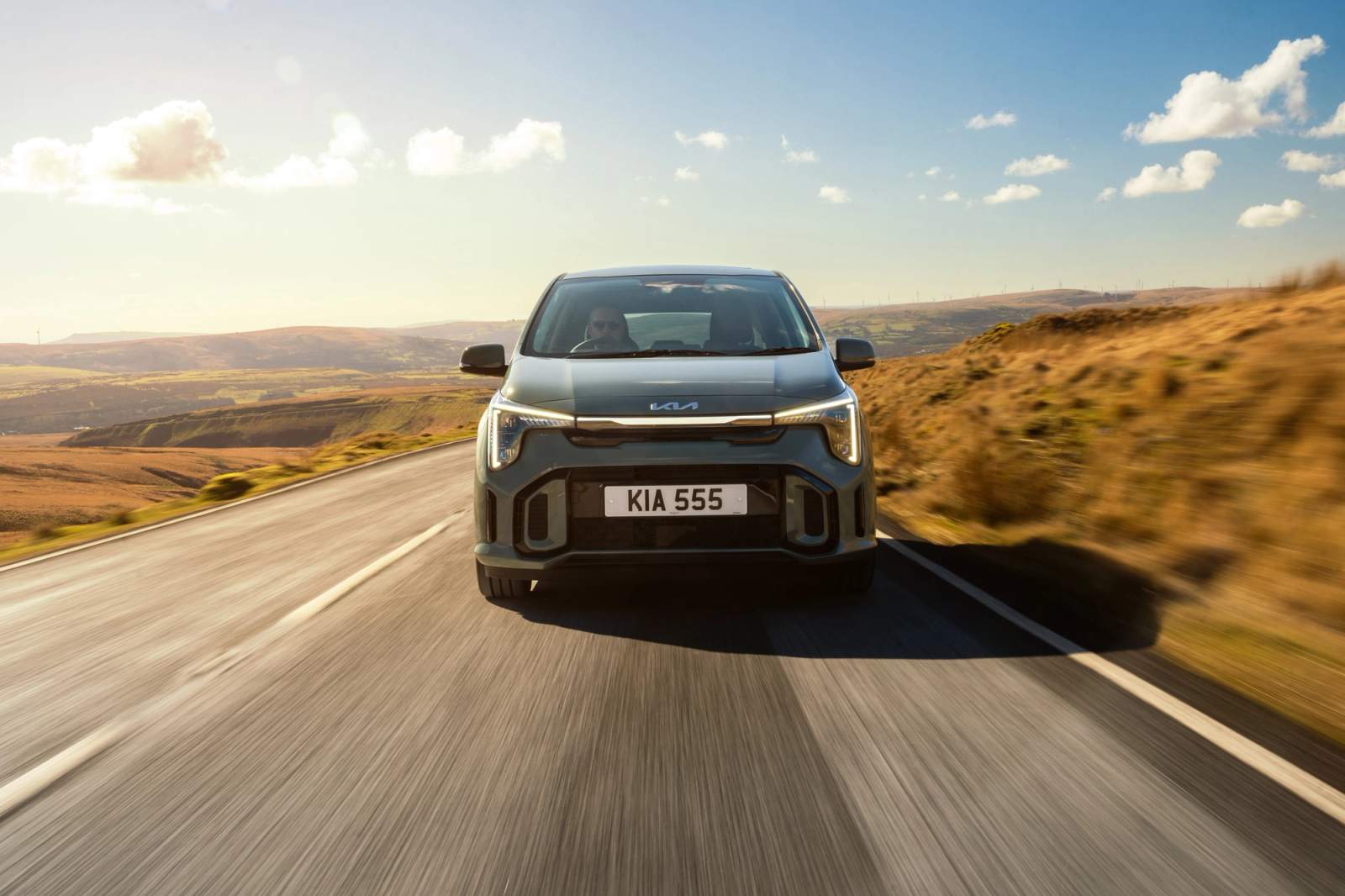 Kia Picanto driving