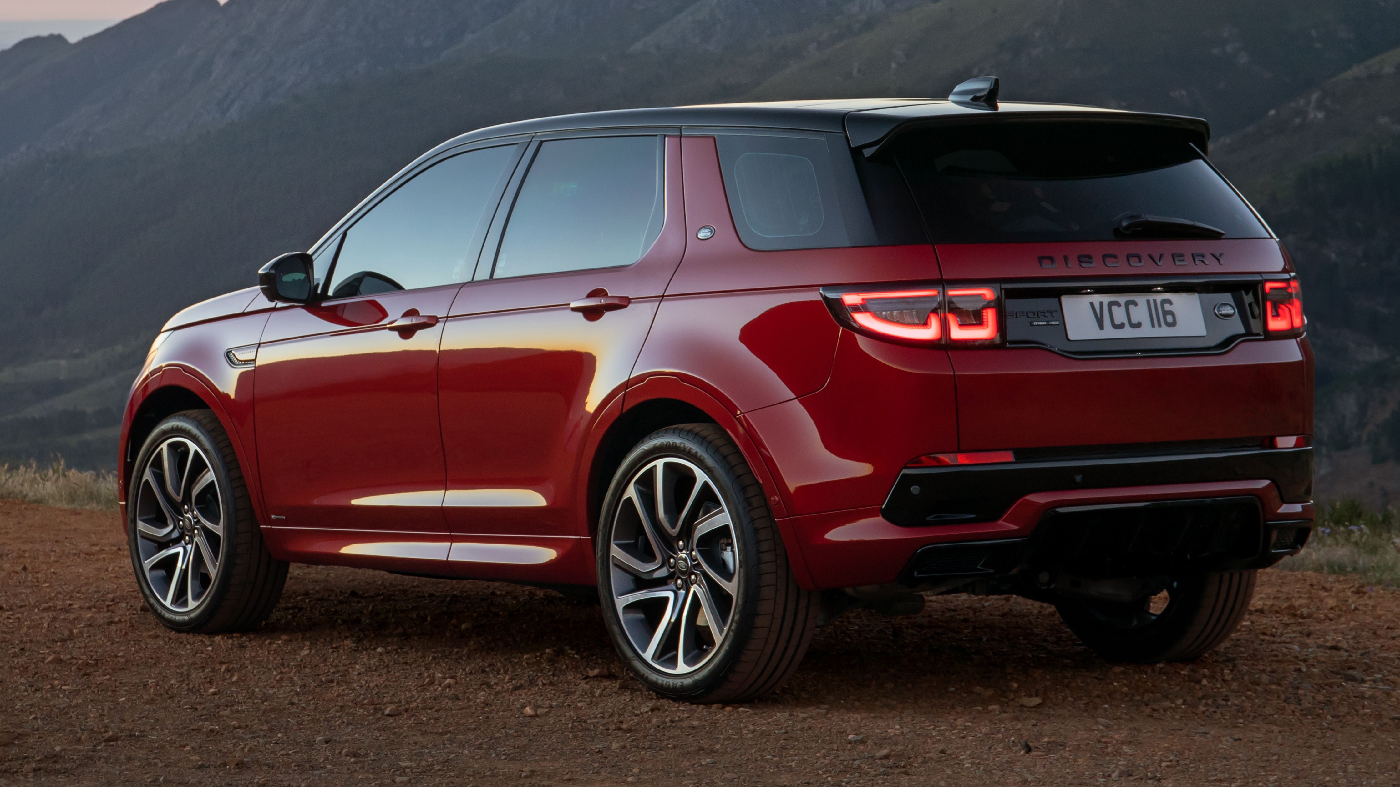 Land Rover Discovery Sport rear parked