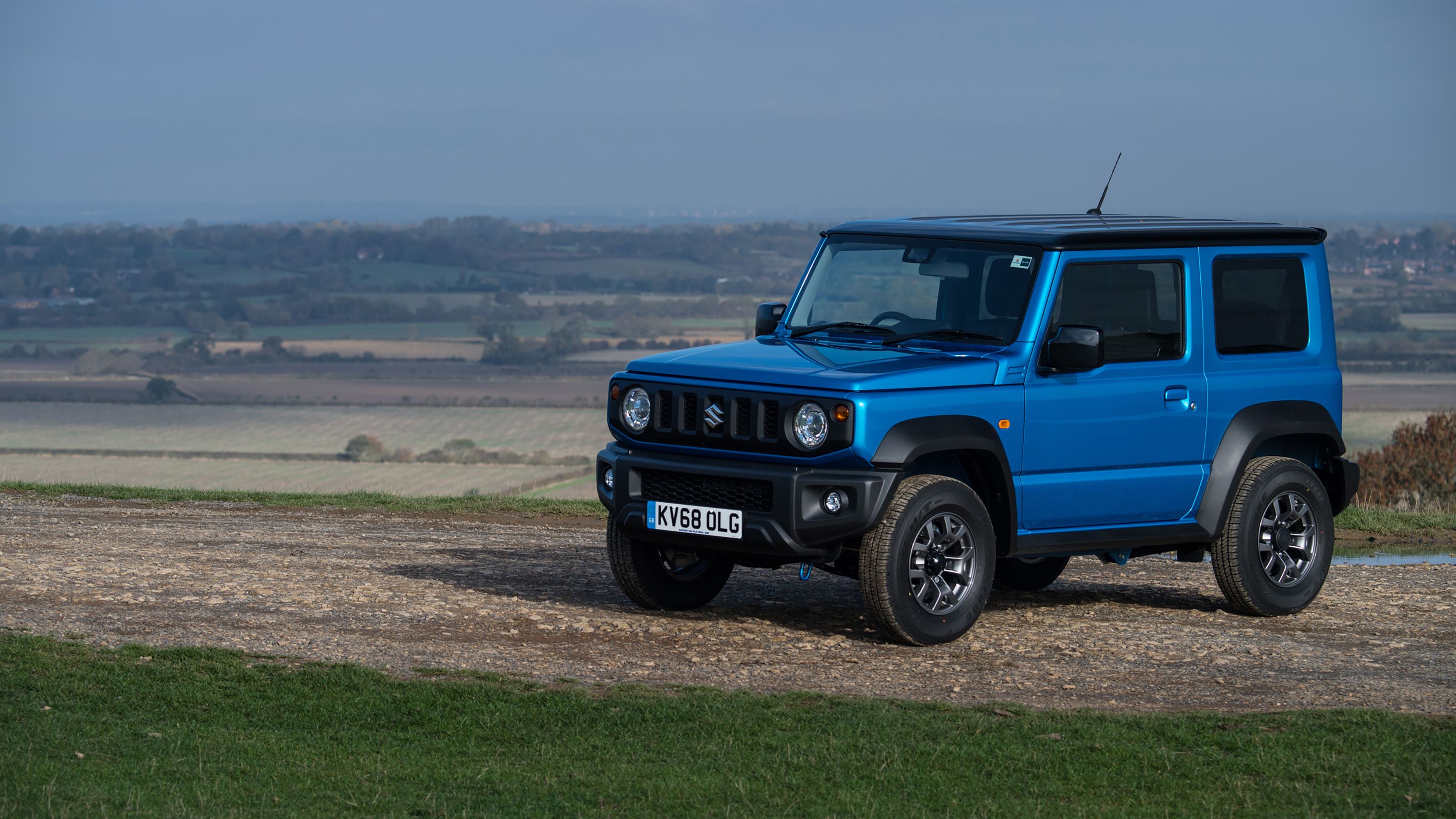 Blue Suzuki Jimny