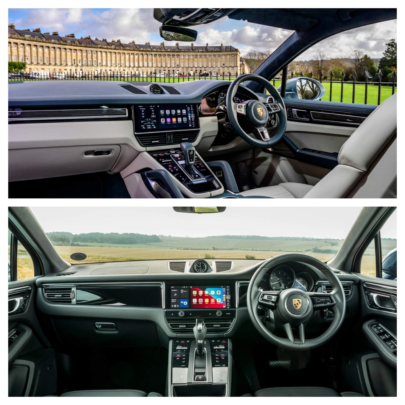 porsche interior