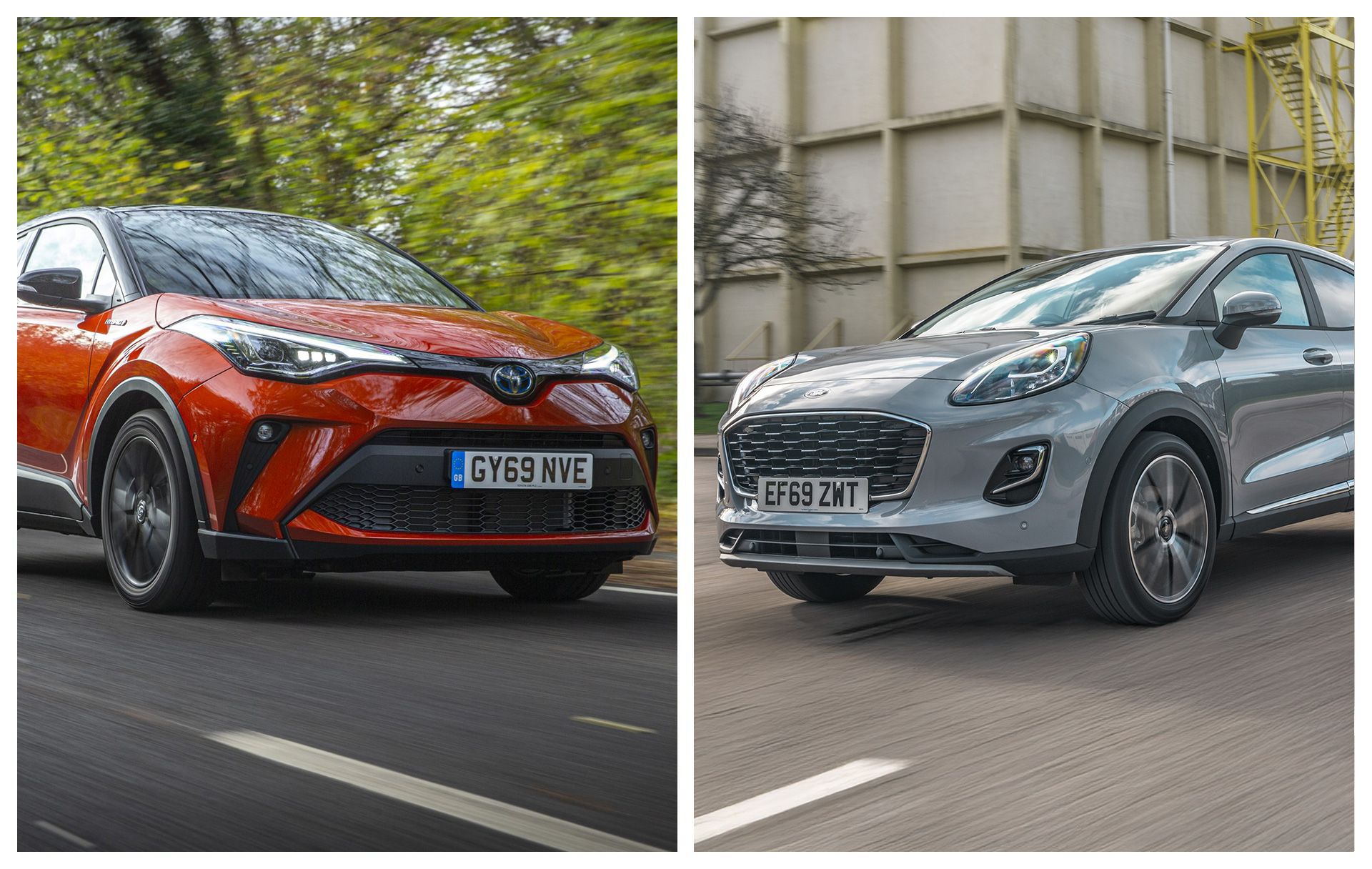 Ford Puma vs Toyota C-HR