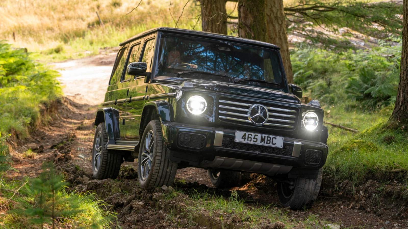 Mercedes G-Class off-road
