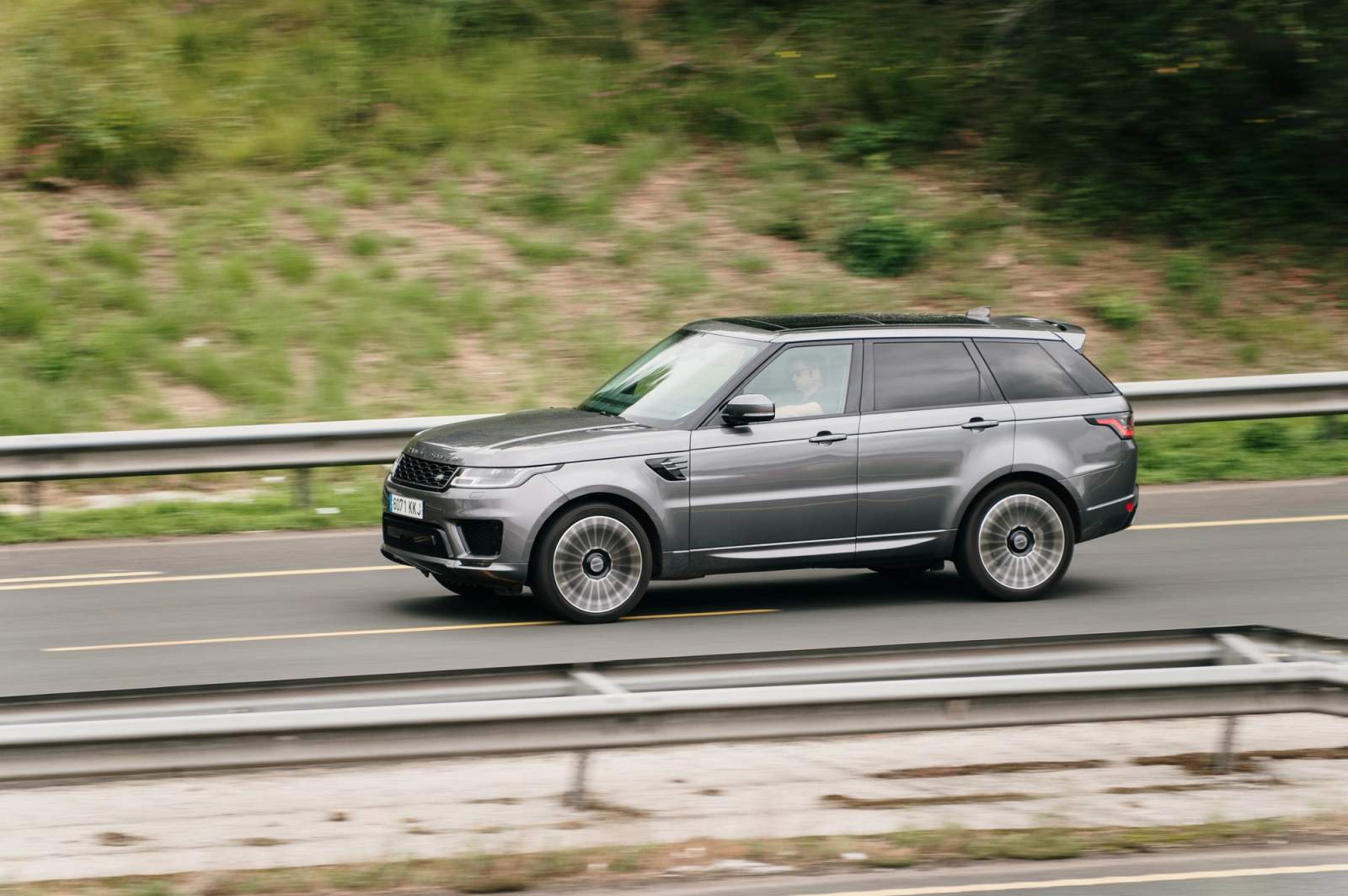 car on the road
