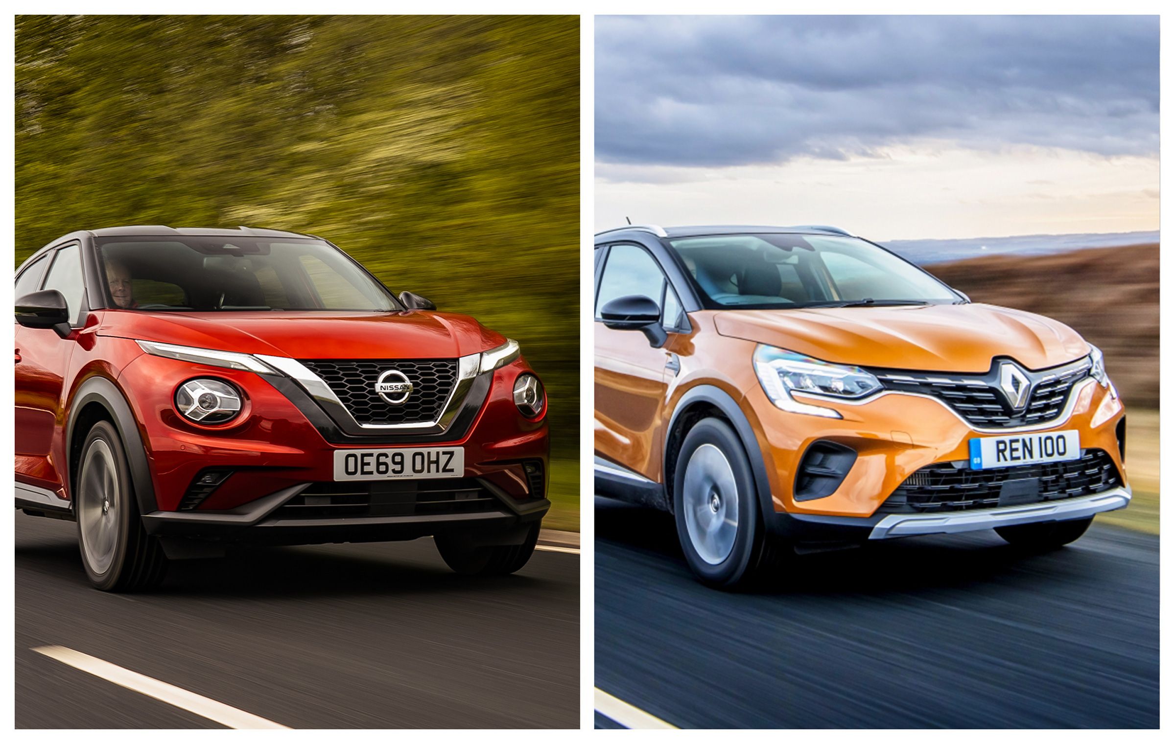 Nissan Juke vs Renault Captur