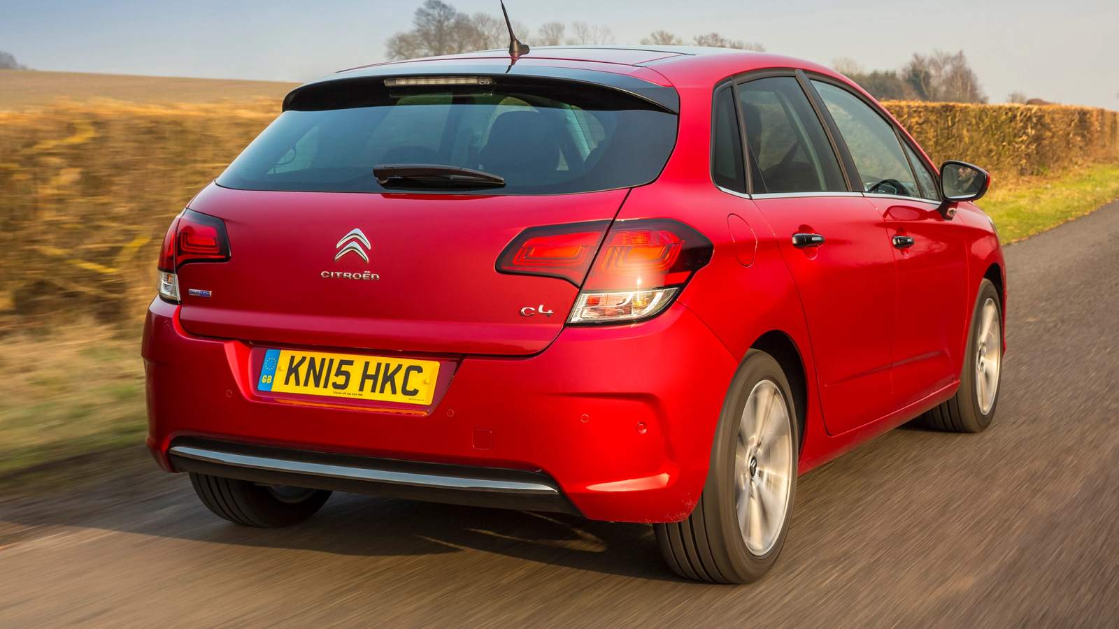 Citroen C4 driving