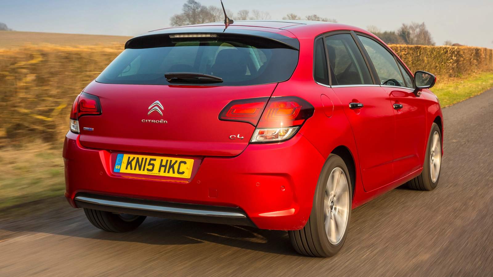 Citroen C4 driving
