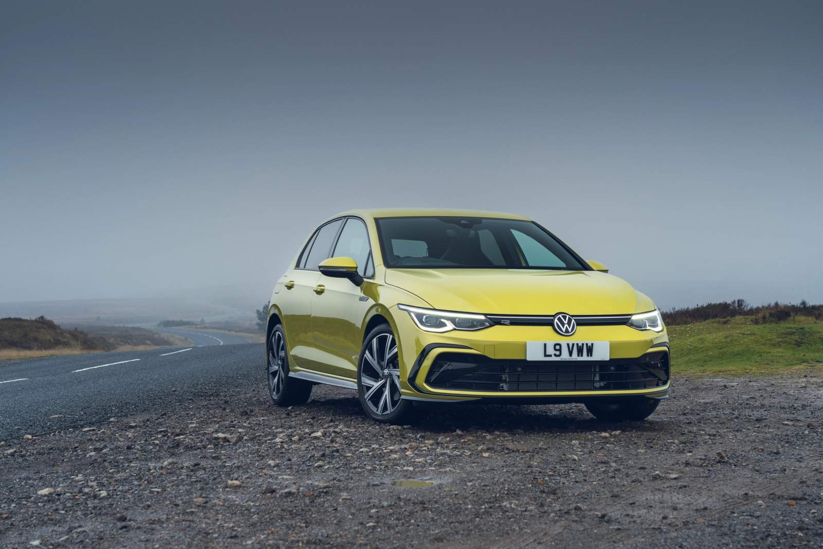 Gold Volkswagen Golf