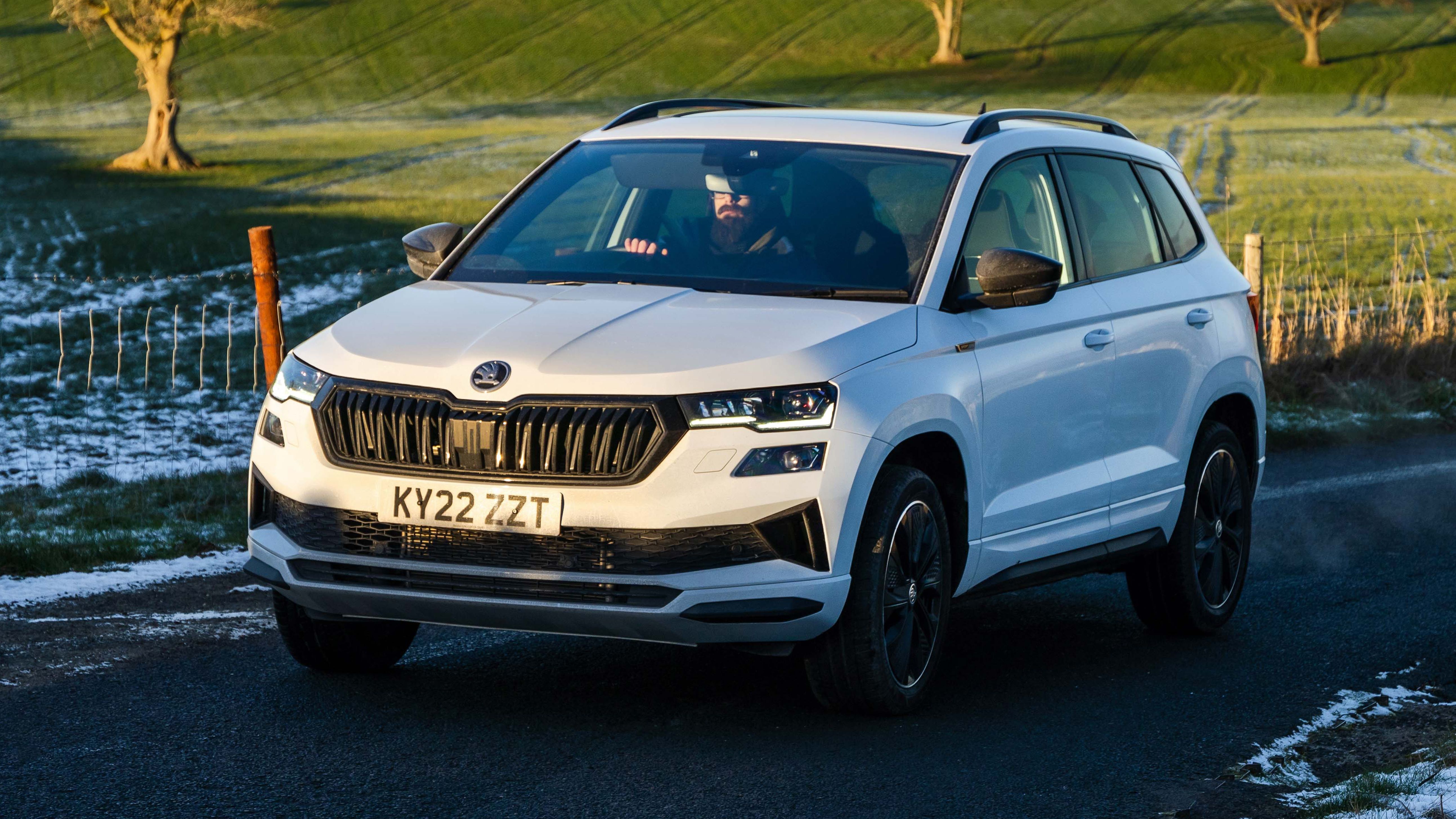 Skoda Karoq driving
