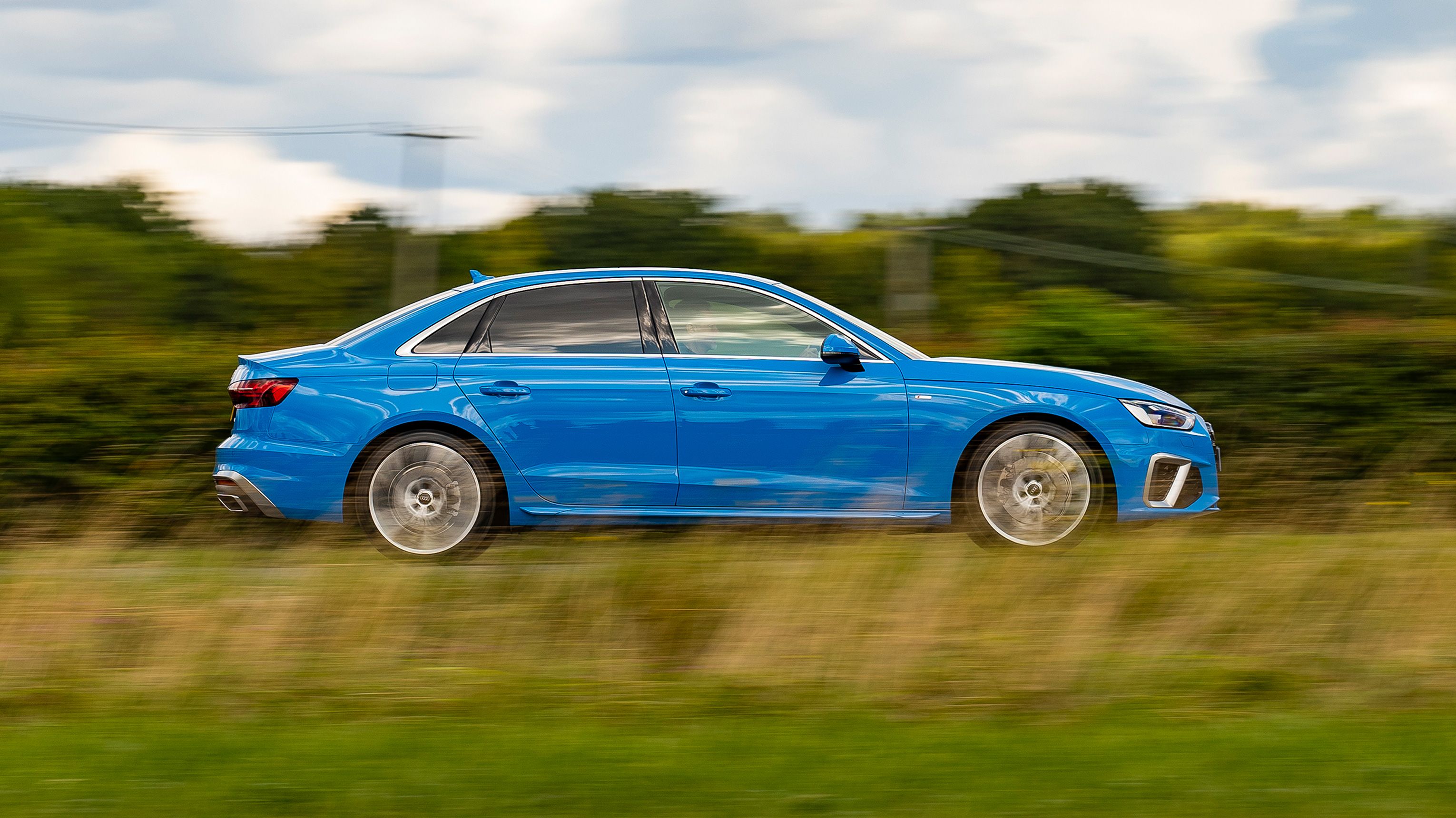 Audi A4 side profile