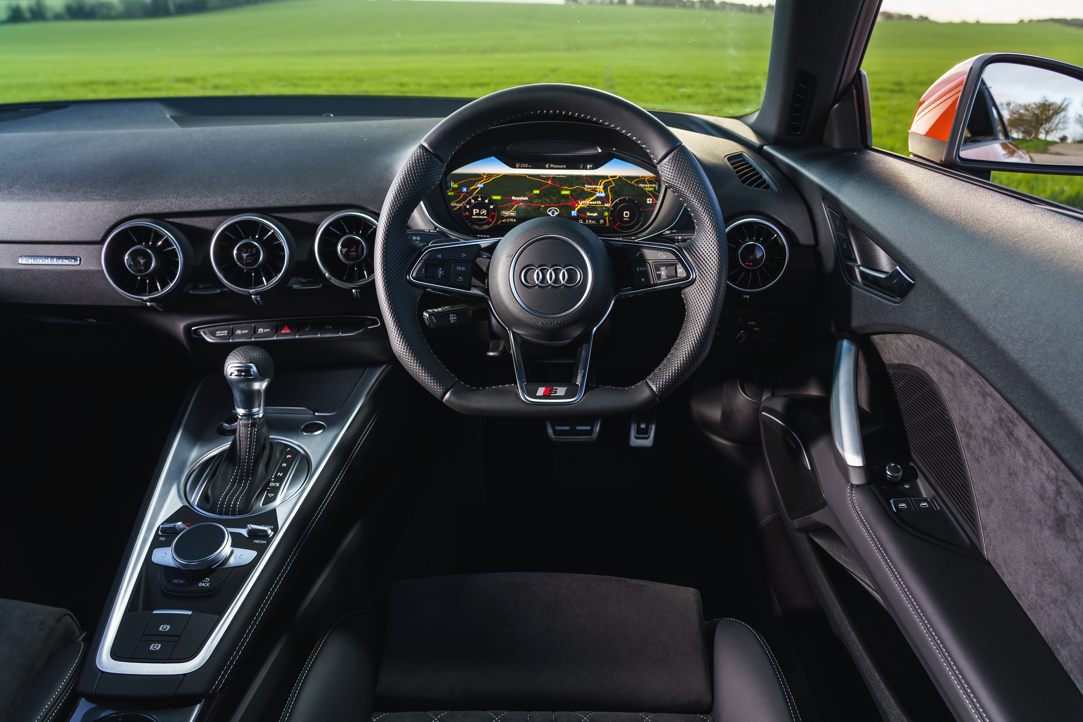 audi interior