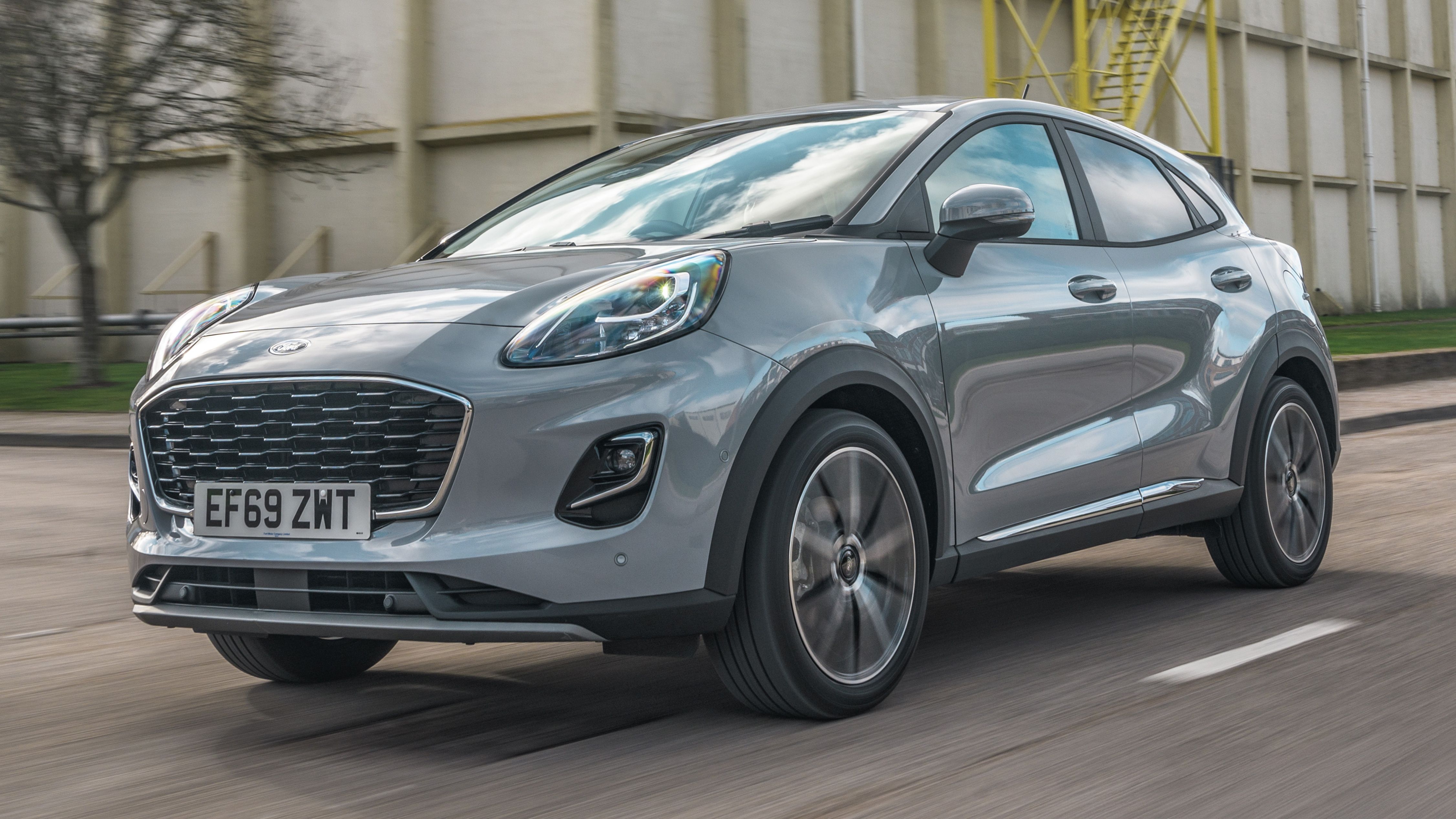 Ford Puma front driving