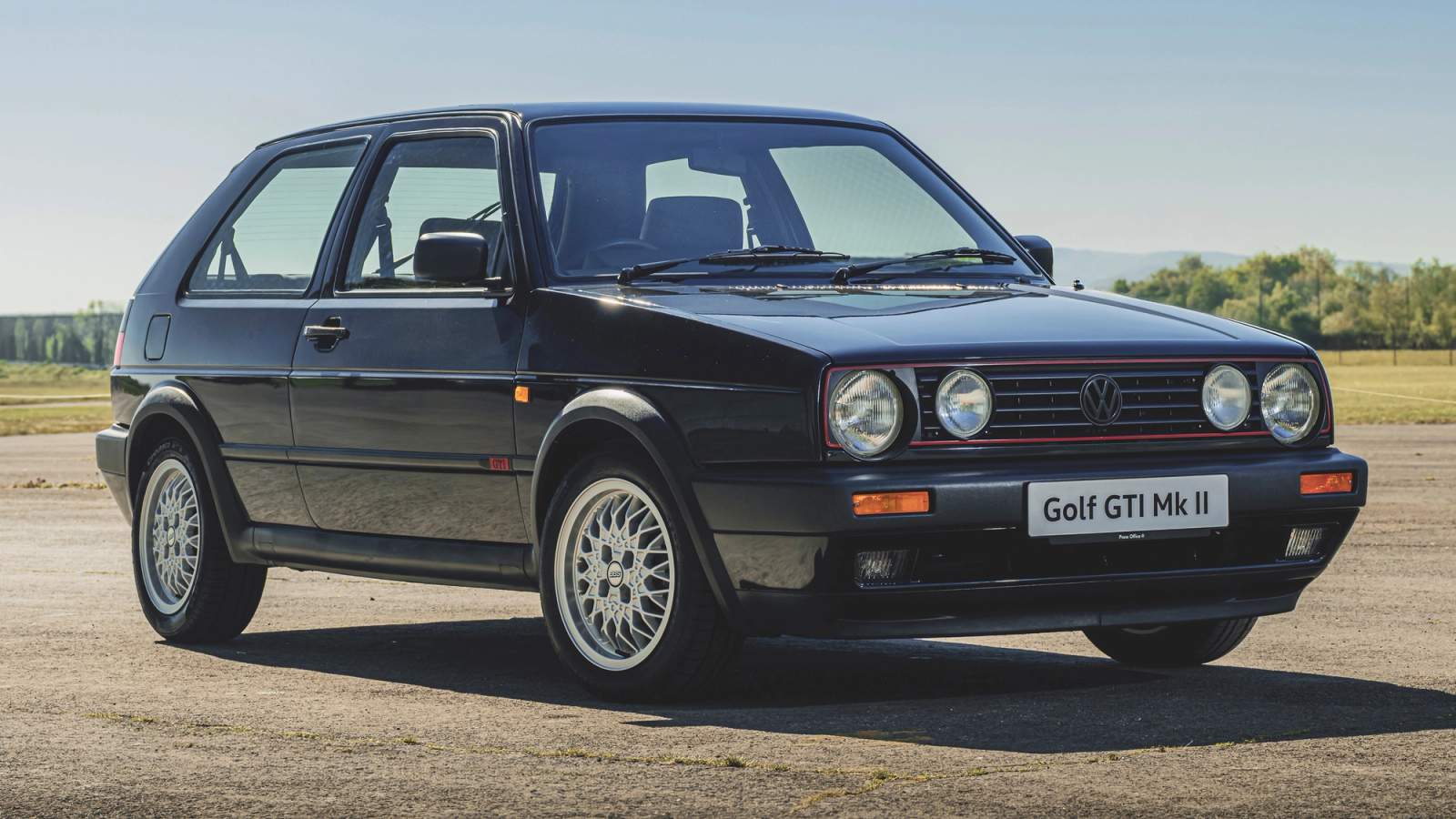 Mk2 VW Golf GTI parked