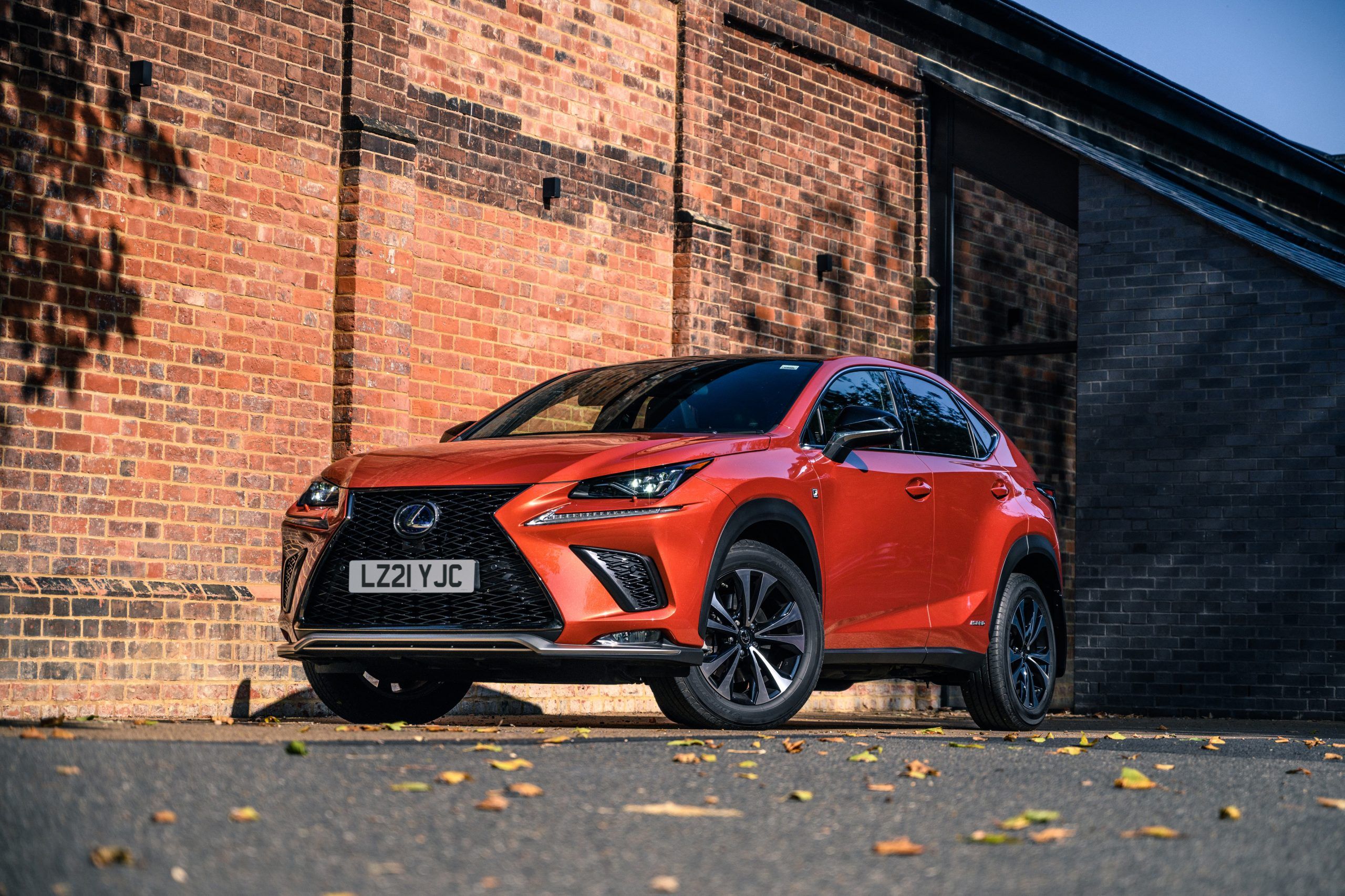 Orange Lexus NX