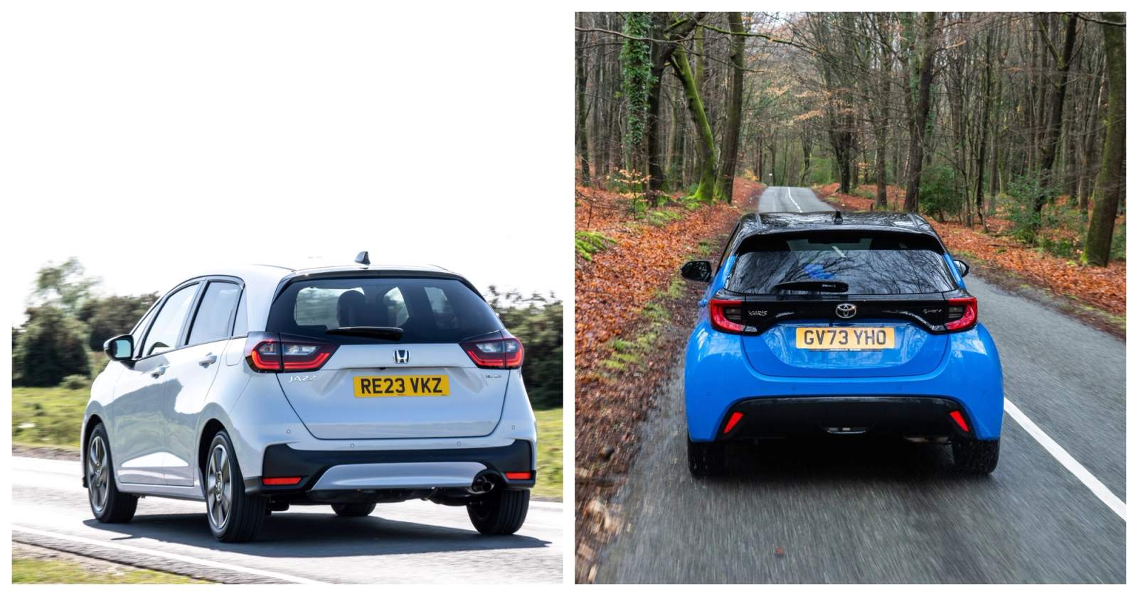 yaris and jazz rear