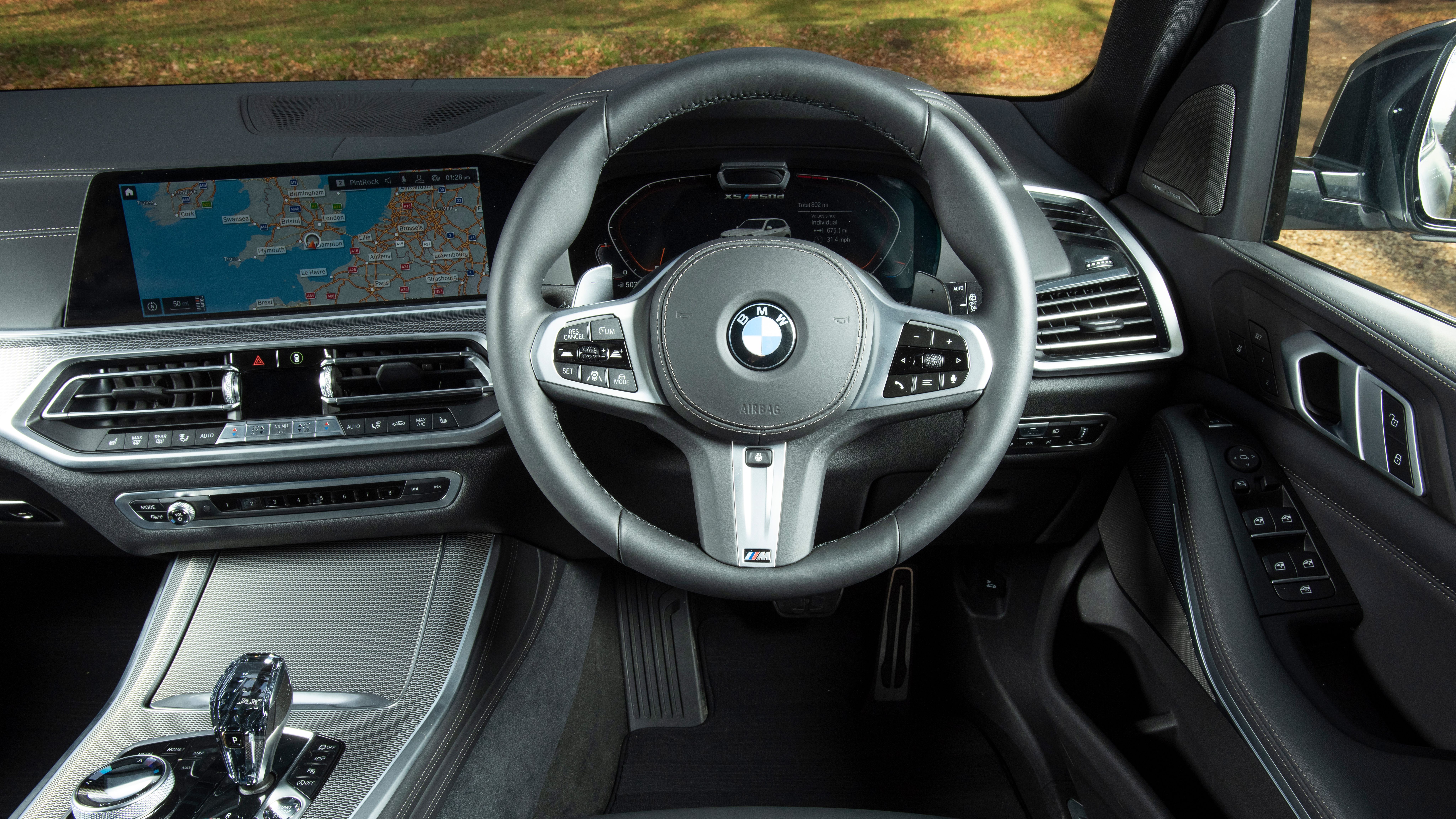 BMW X5 interior