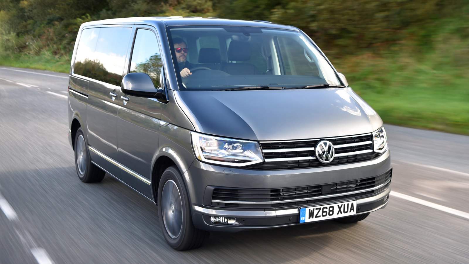 Volkswagen Caravelle driving