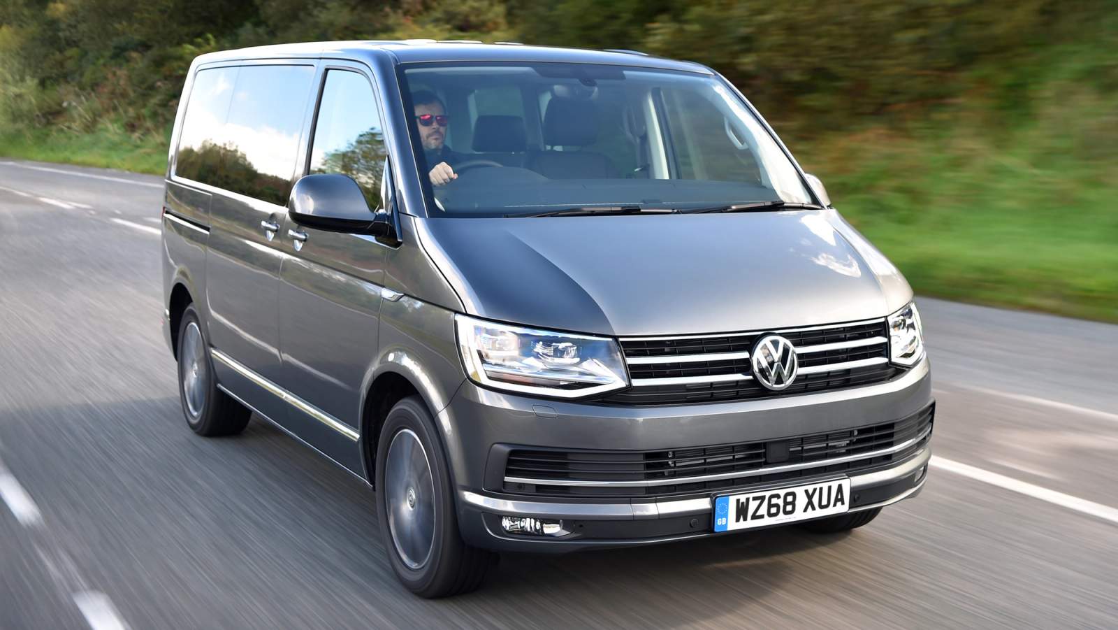 Volkswagen Caravelle driving