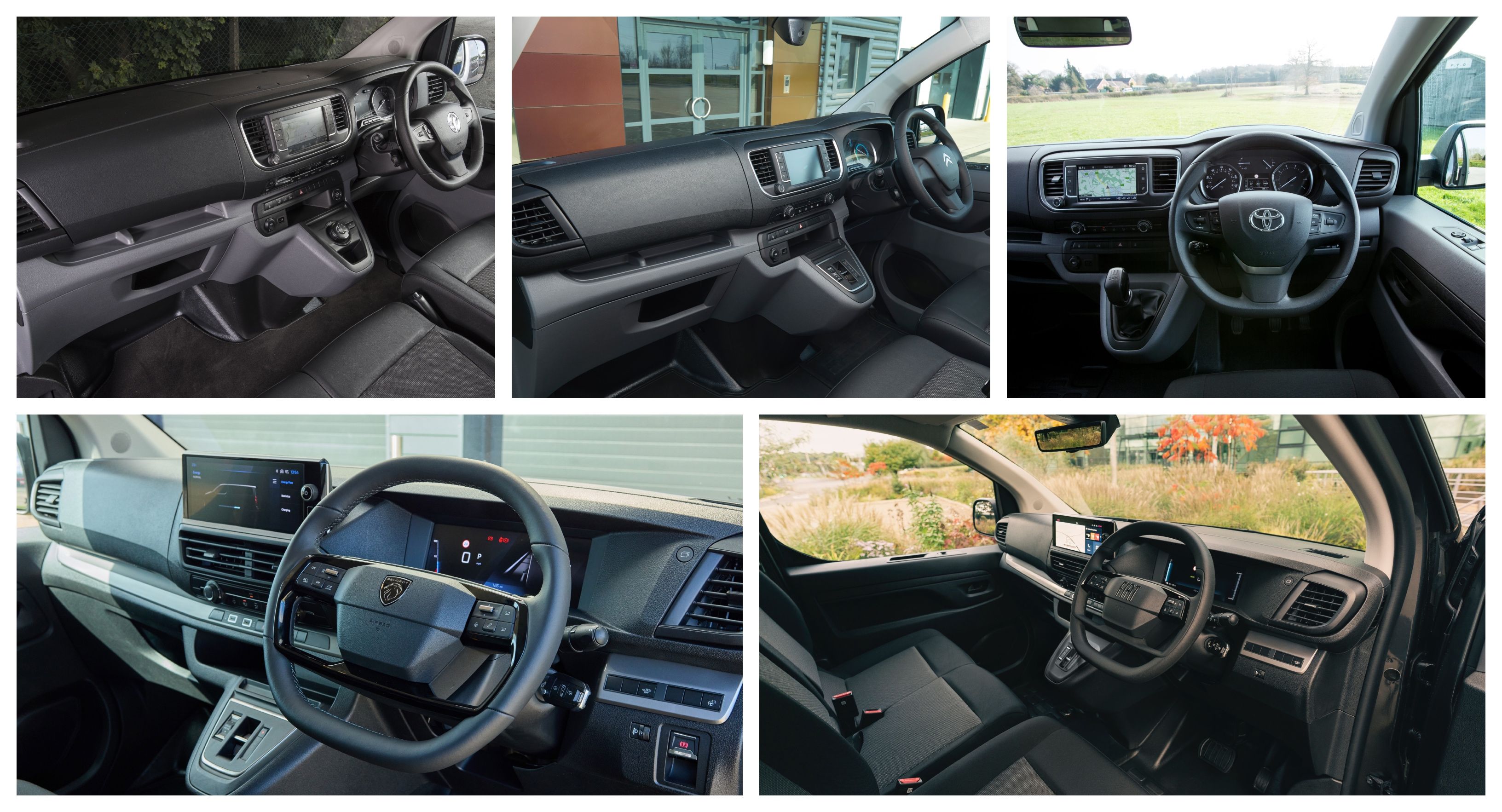 Stellantis van interiors