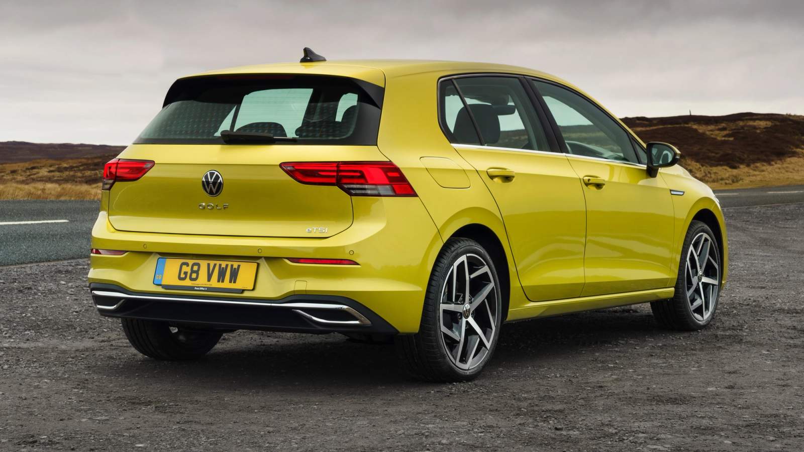 Volkswagen Golf rear quarter