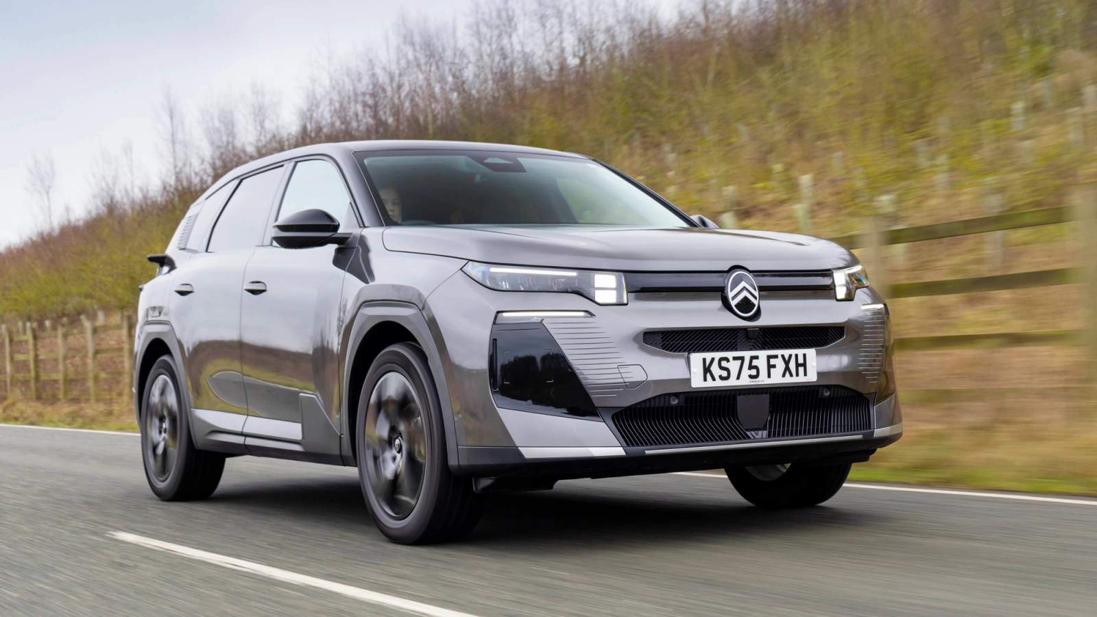 Grey Citroen C5 Aircross