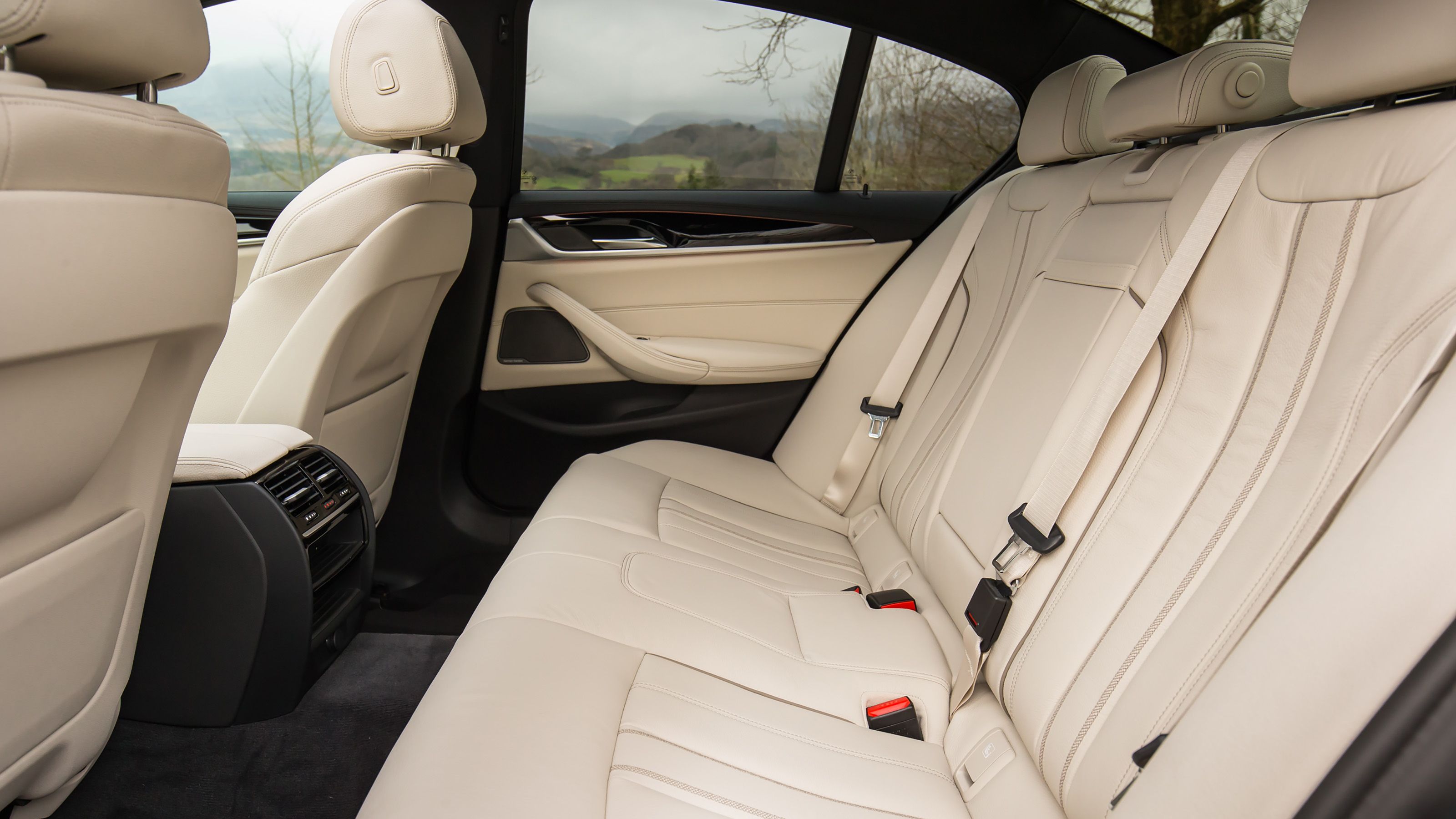 BMW 5 Series rear seats