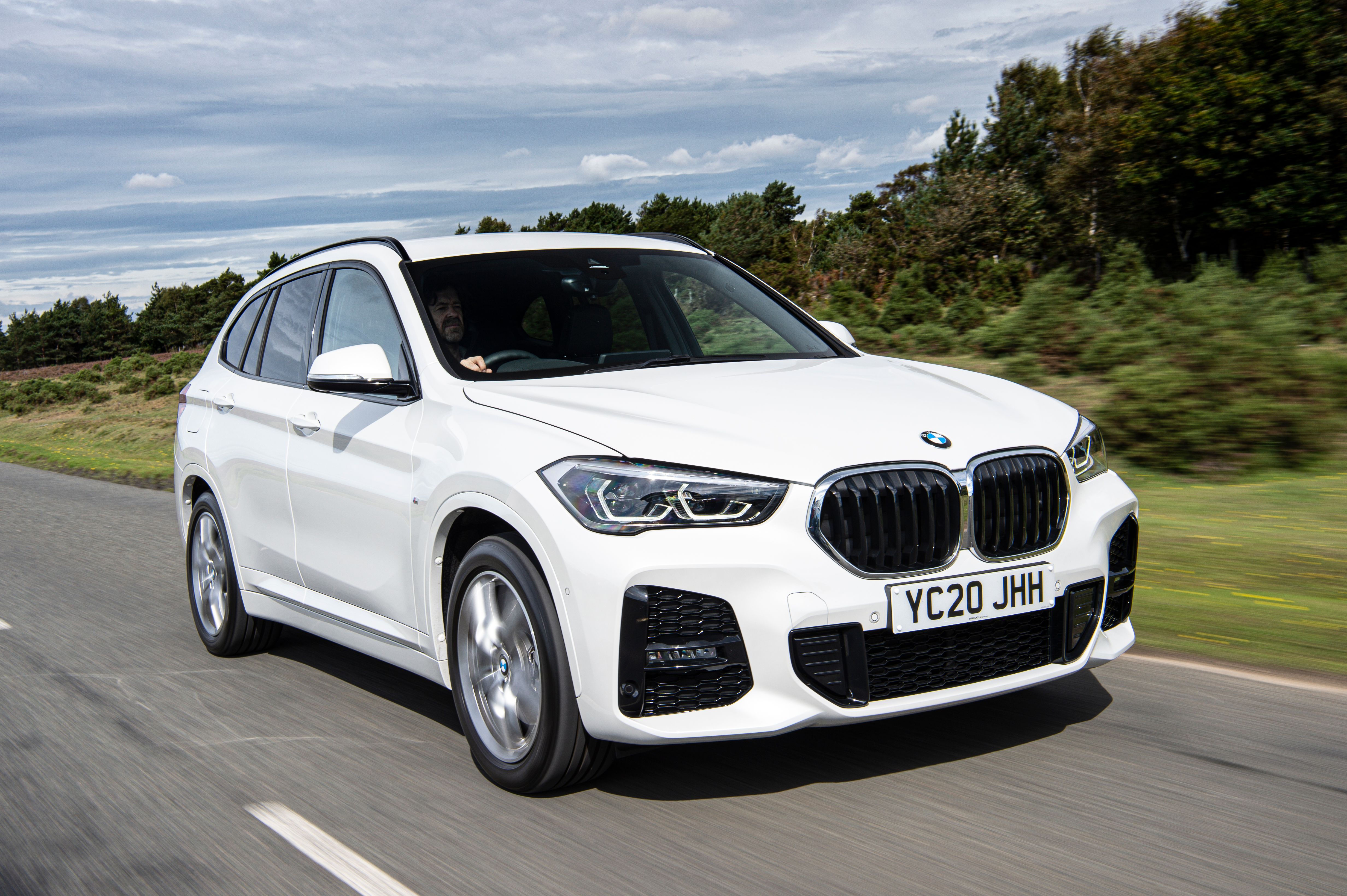 White BMW X3