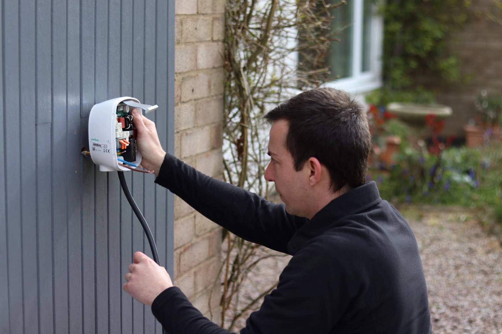 EV home charger installation
