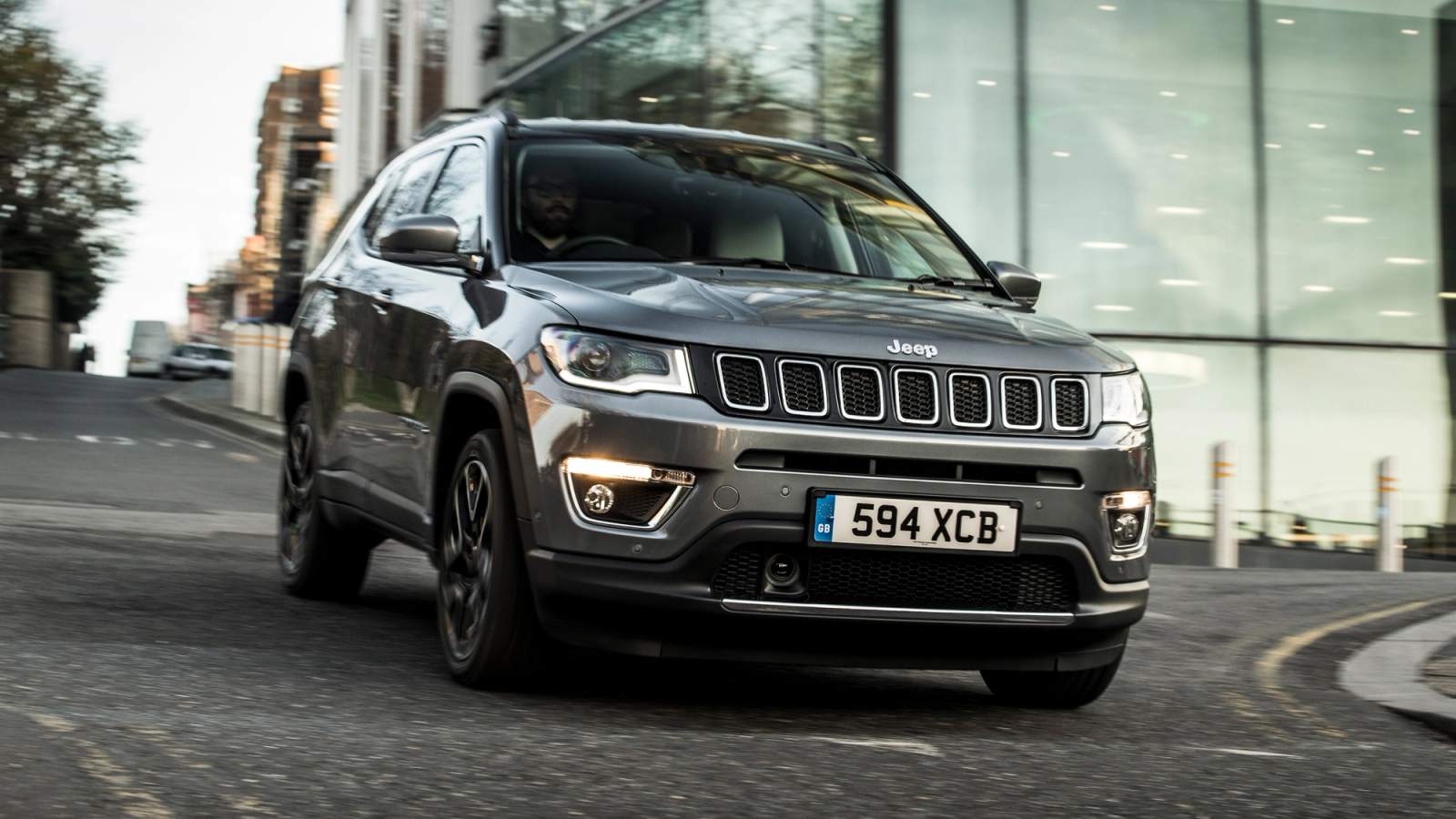 Jeep Compass driving