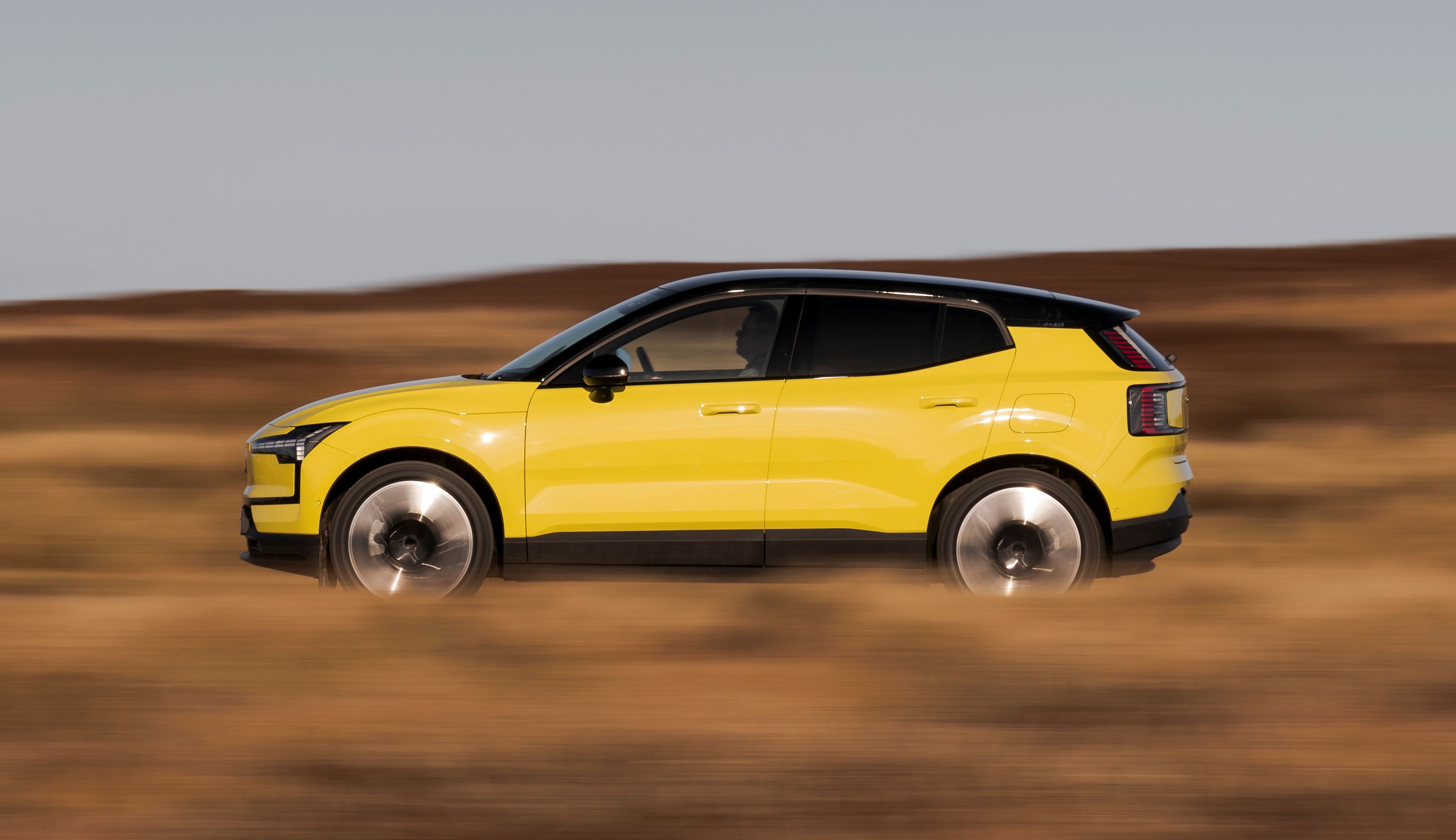 Volvo EX30 side driving