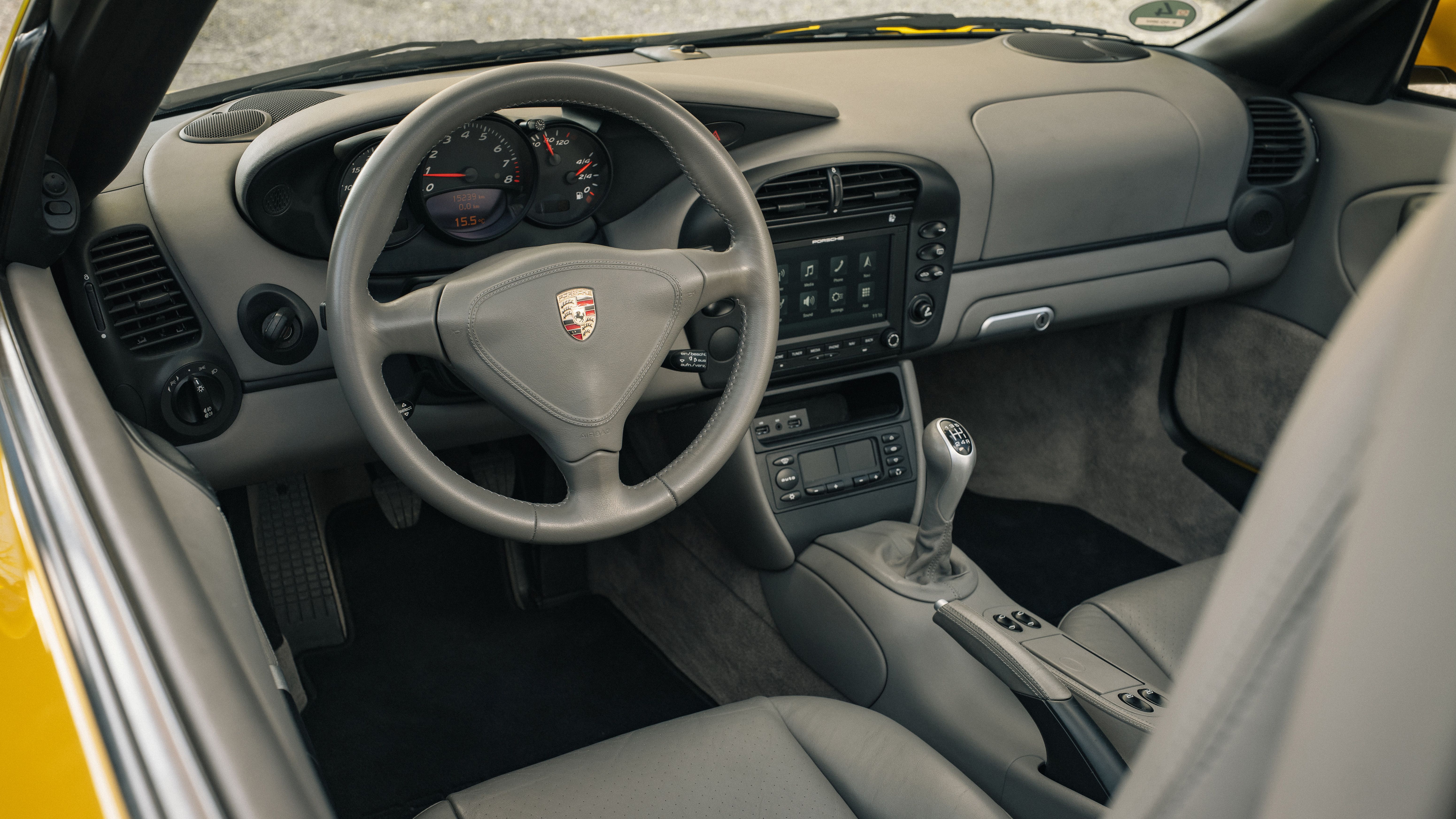 Porsche Boxster interior
