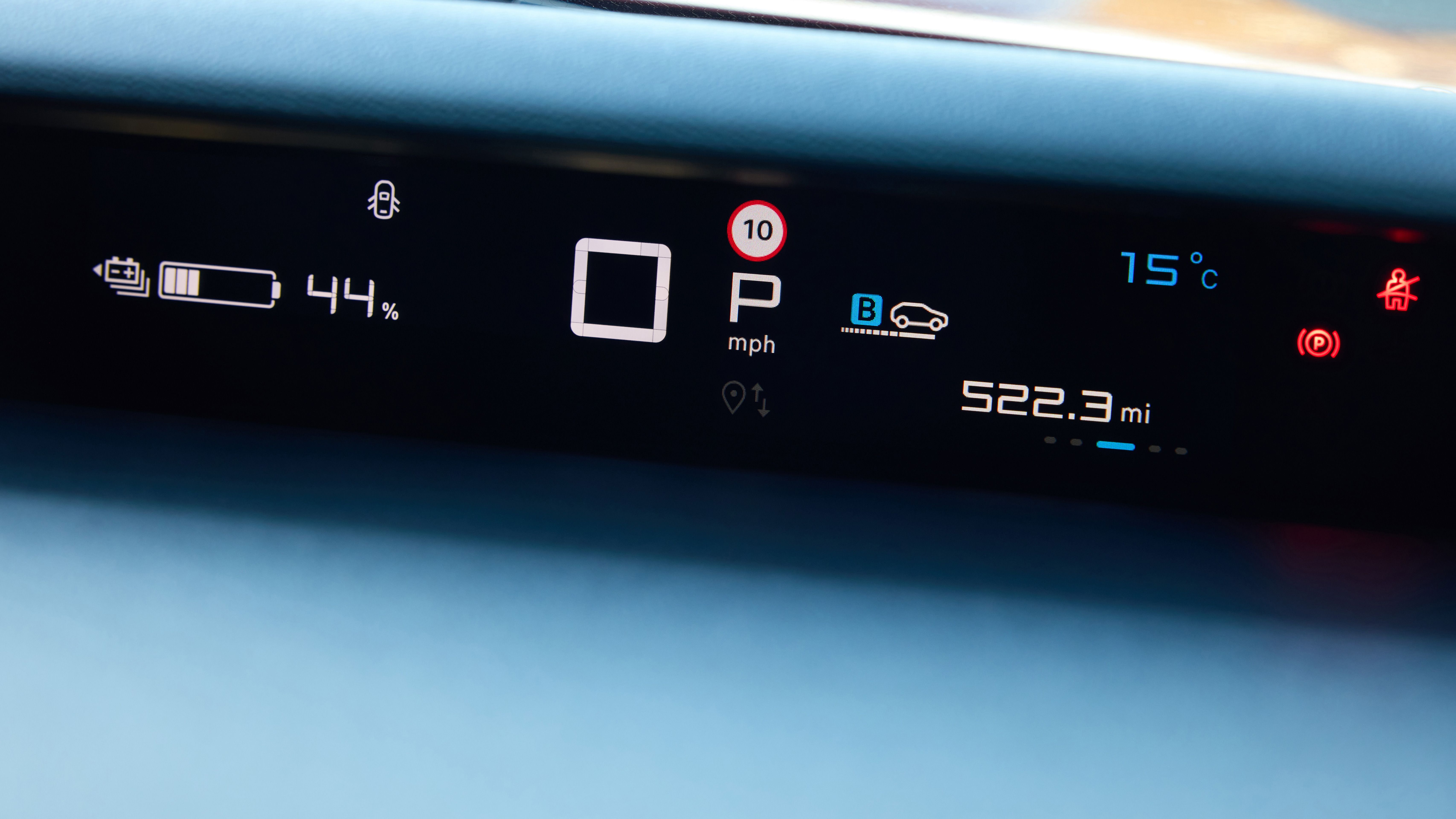 Citroen e-C3 binnacle