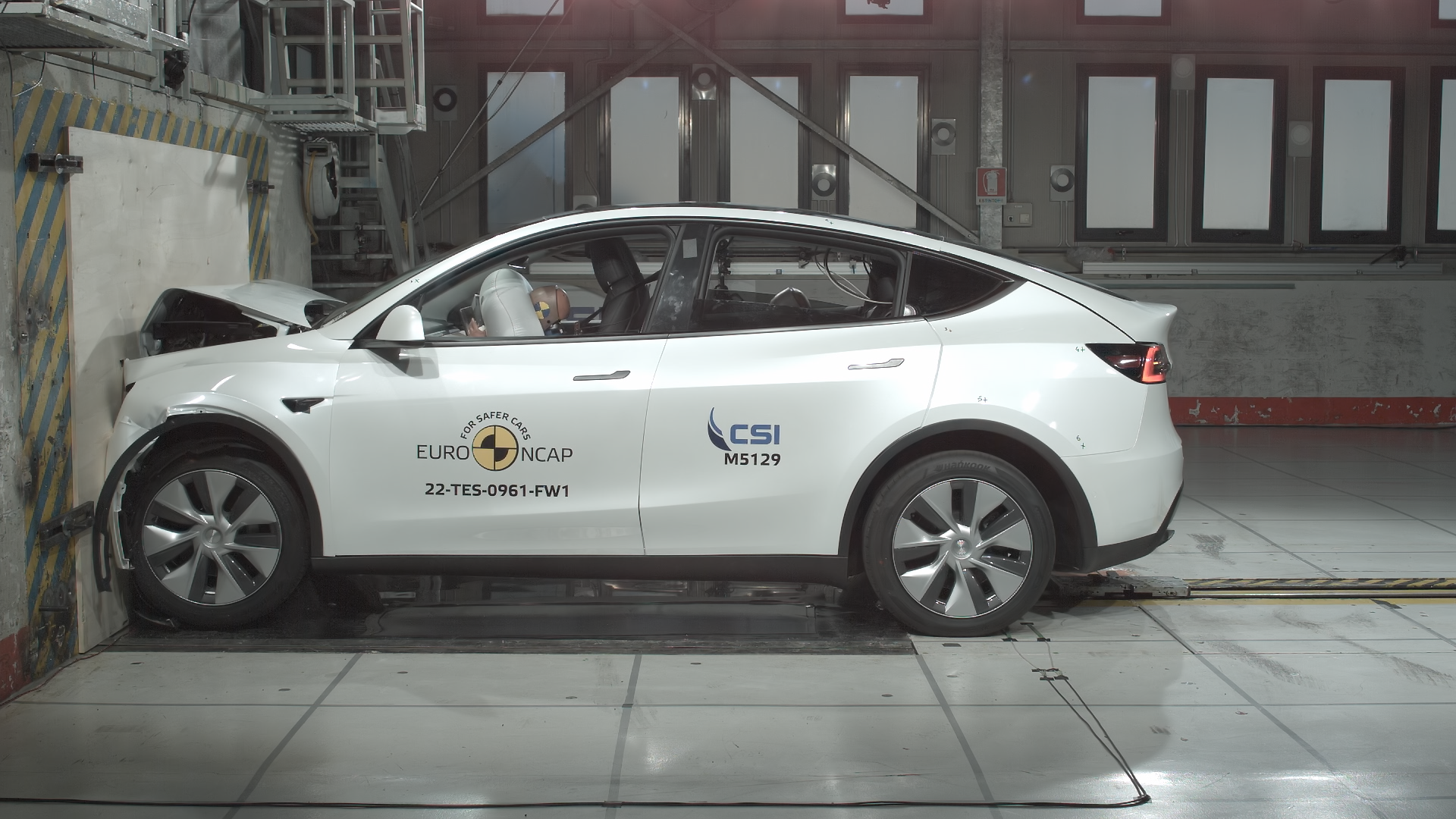 Tesla Model Y crash tested