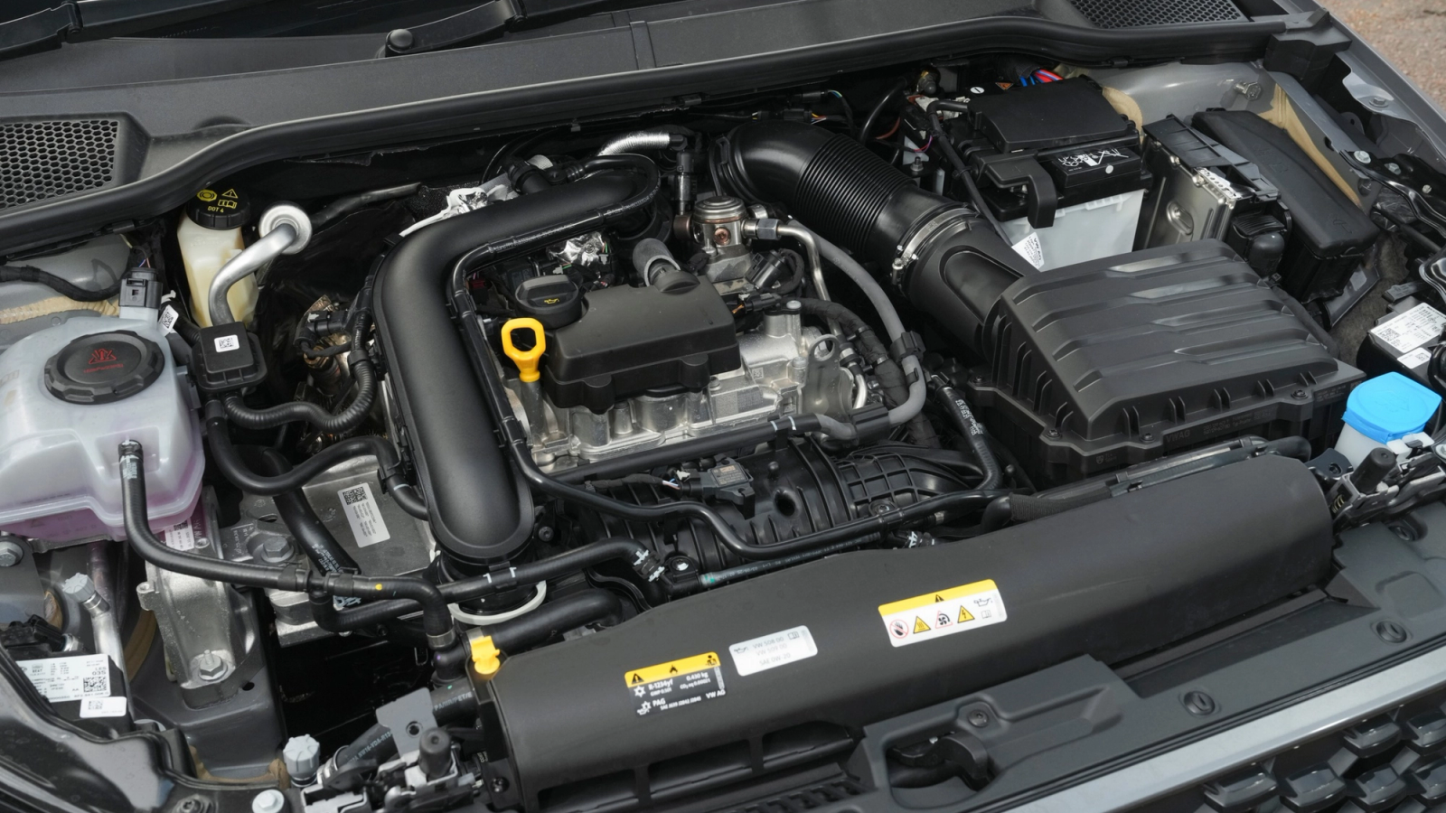 VW Group car engine bay