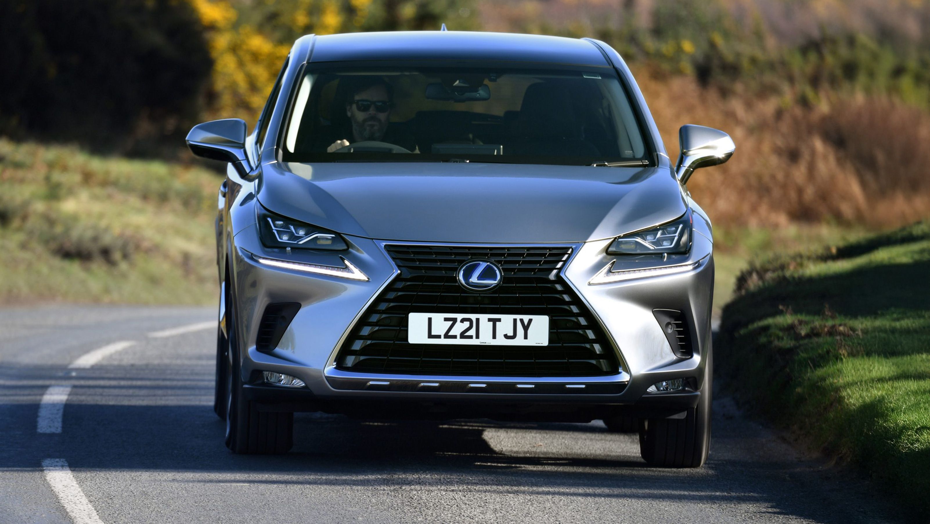 Lexus NX front driving