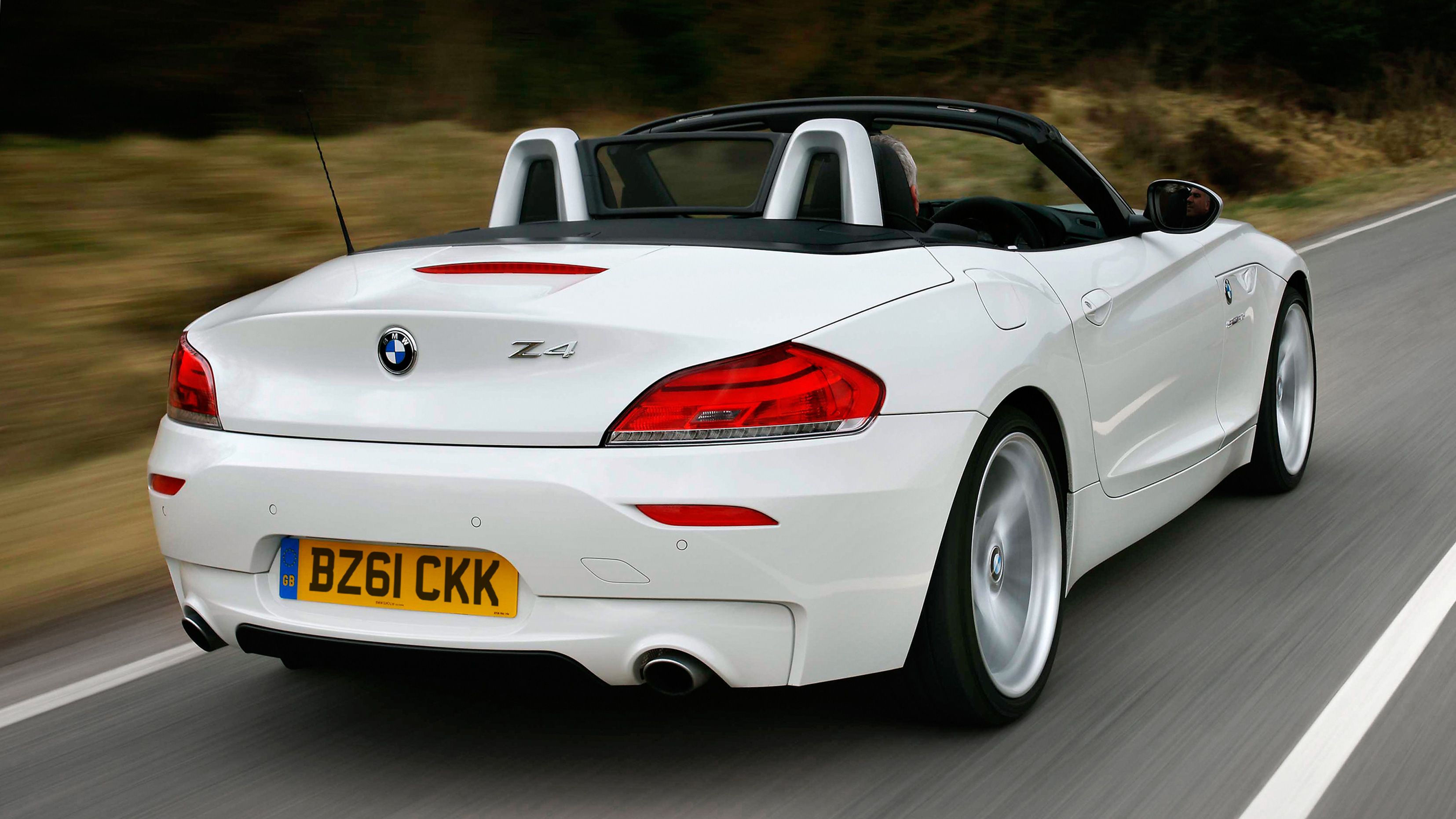 BMW Z4 rear driving