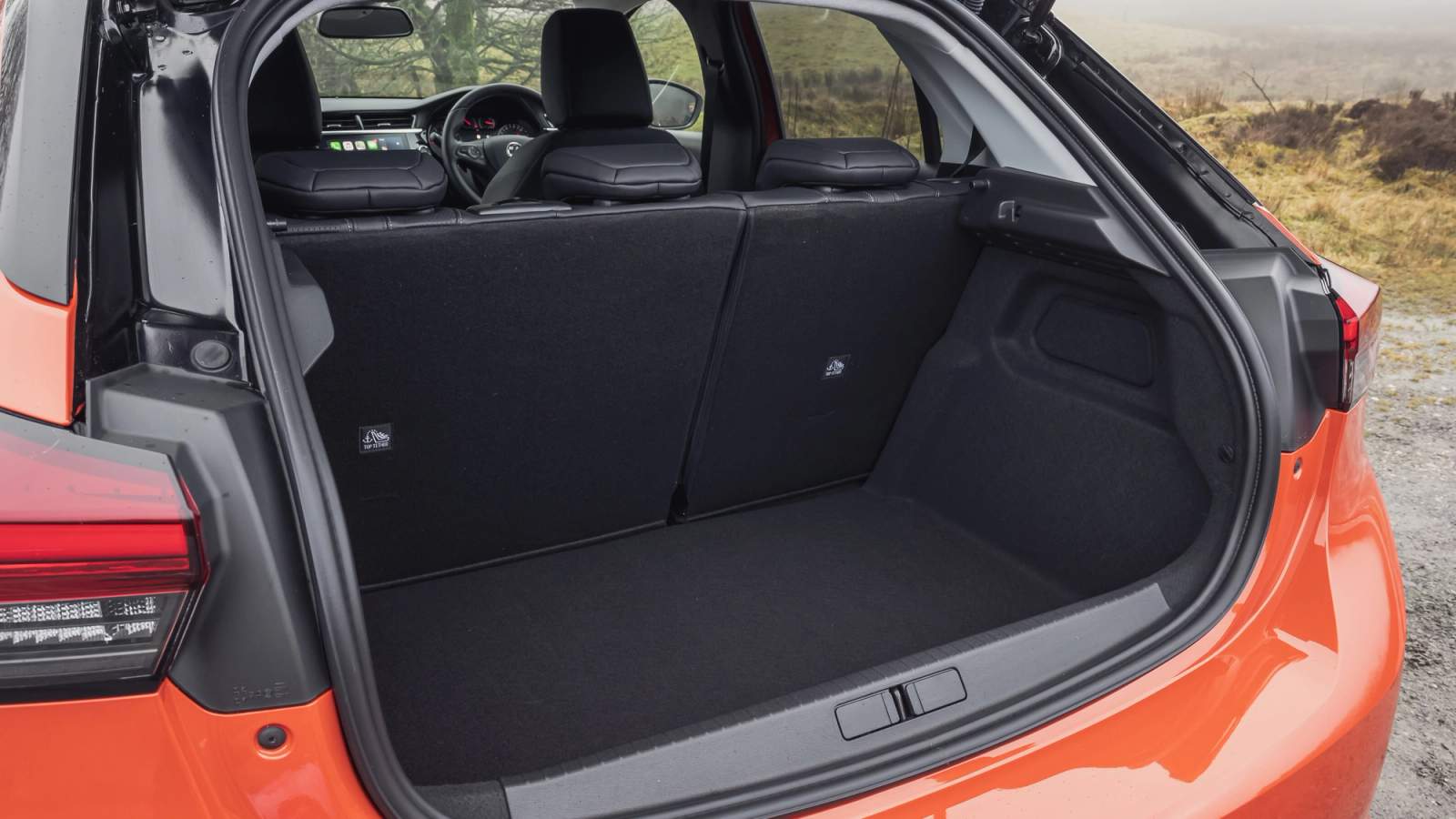 Vauxhall Corsa boot