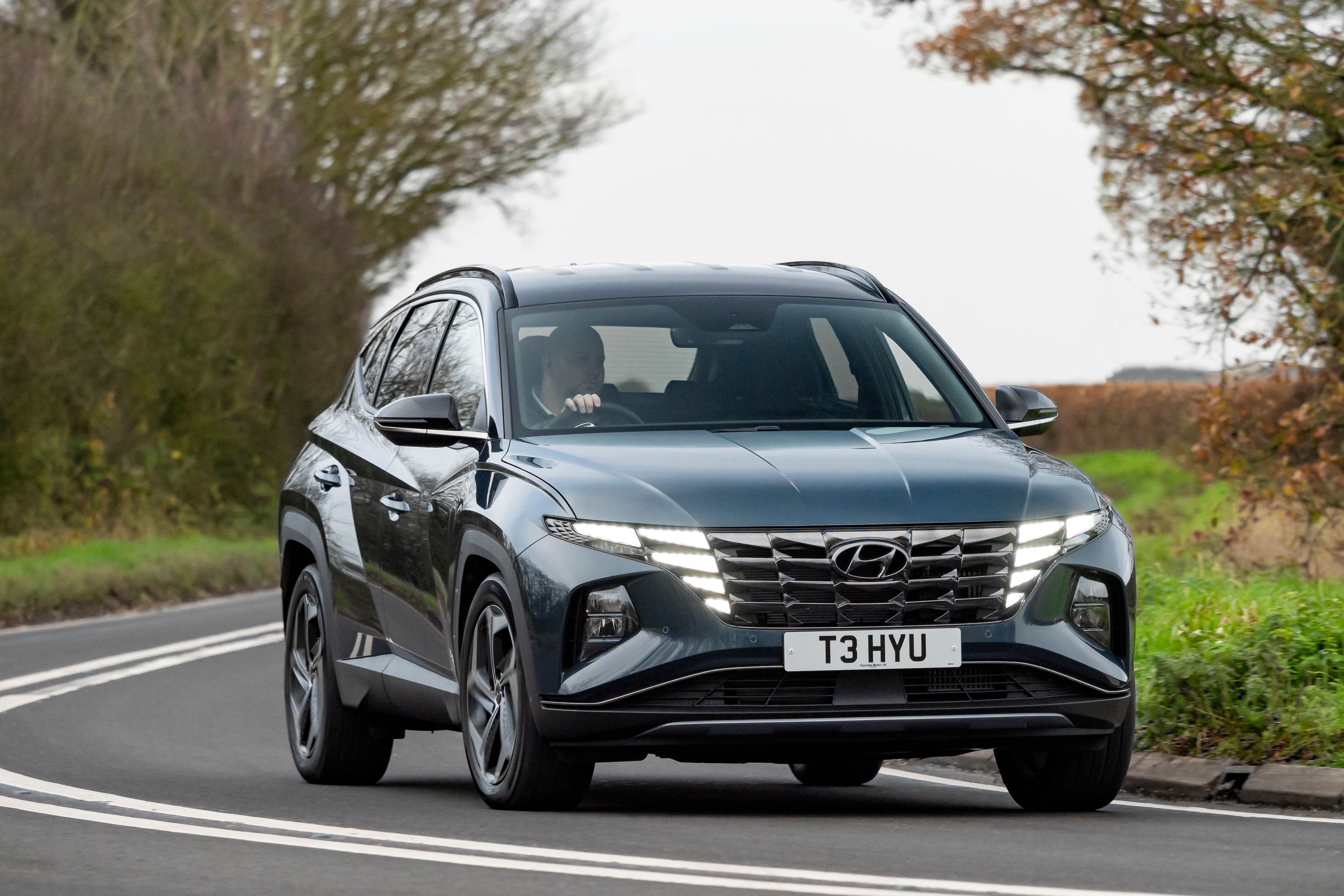 Dark Grey Hyundai Tucson
