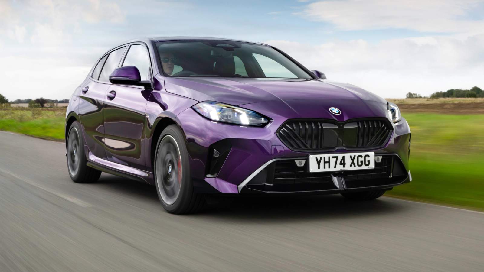 BMW 1 Series driving