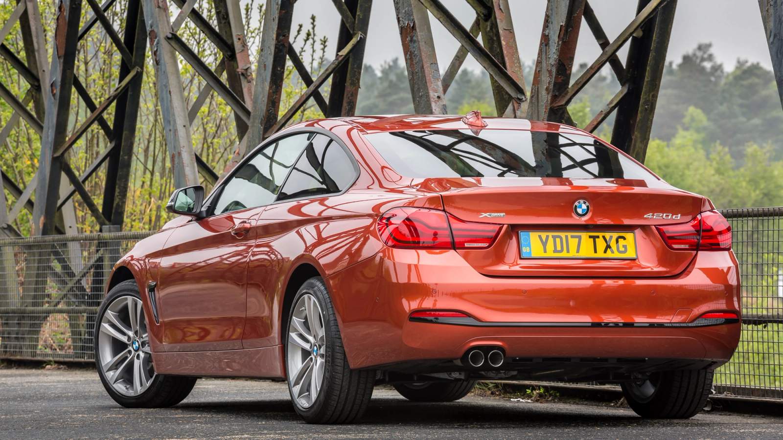 Orange BMW 4 Series