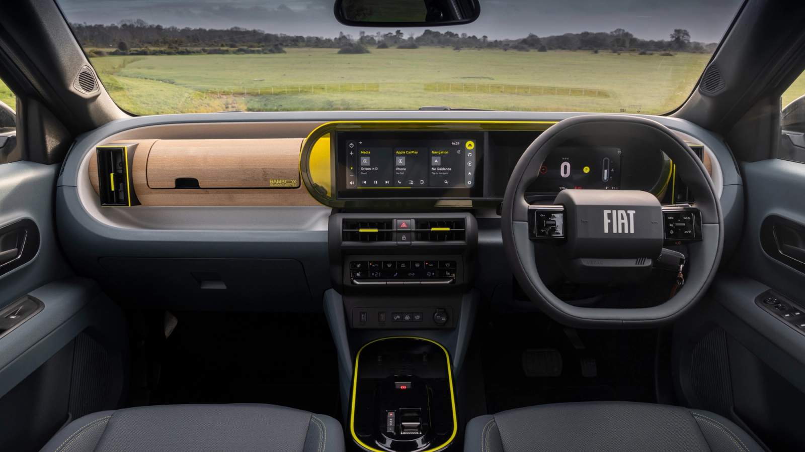 Fiat Grande Panda interior shot